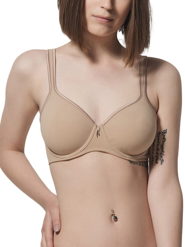 Soutien-gorge minimiseur balconnet Secret Sense Luna Splendida peau
