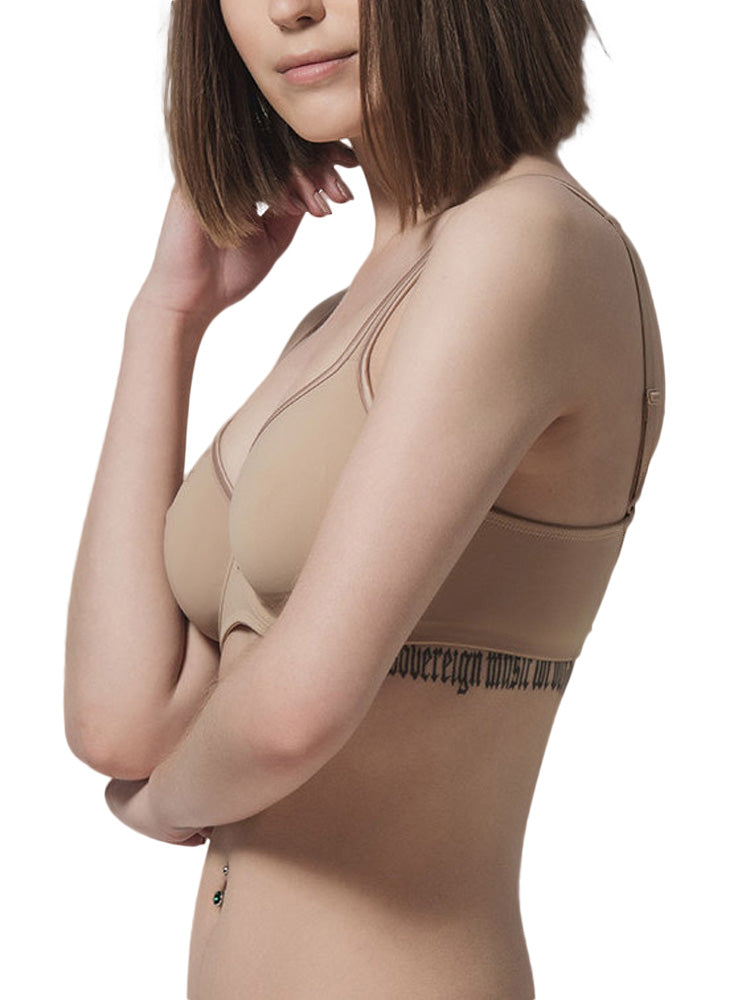 Soutien-gorge minimiseur balconnet Secret Sense Luna Splendida peau