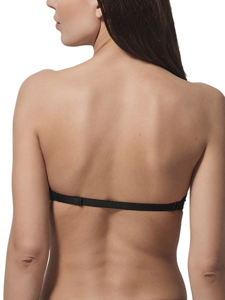 Soutien-gorge bandeau multi-positions Secret Luna Splendida noir