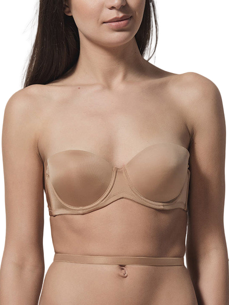 Soutien-gorge bandeau multi-positions Secret Luna Splendida peau