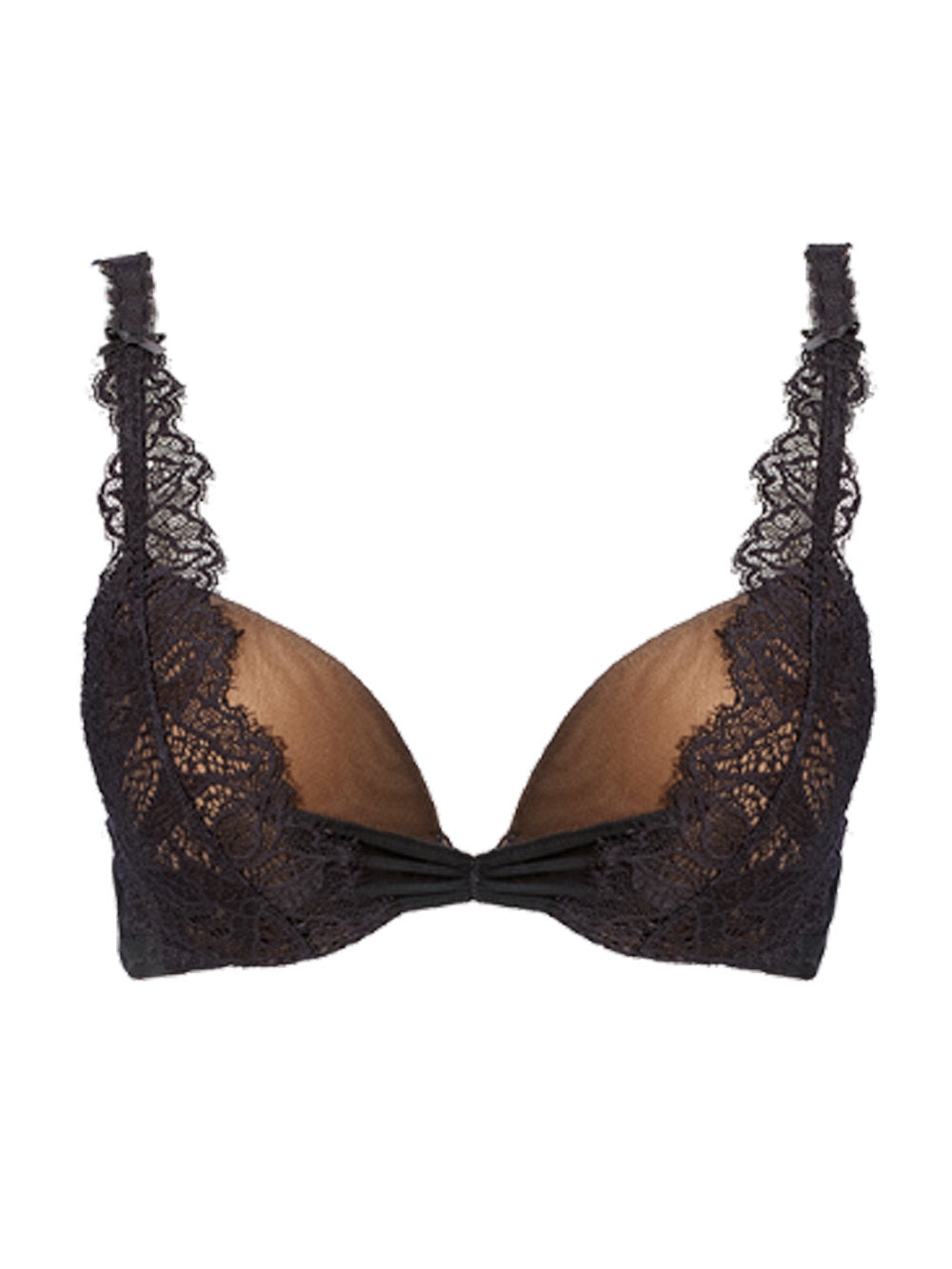Soutien-gorge super push-up Orchidea noir Luna Splendida
