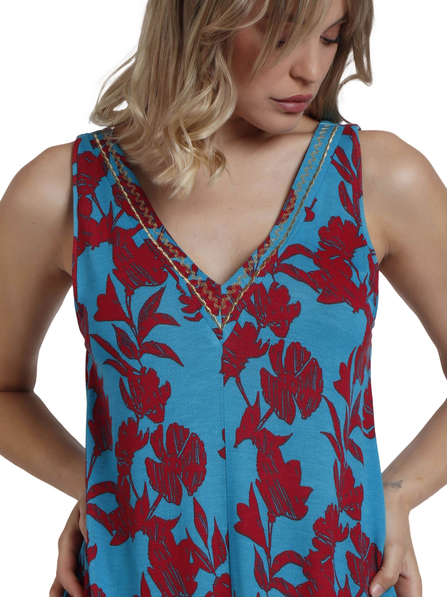 Robe de plage sans manches Waves Admas