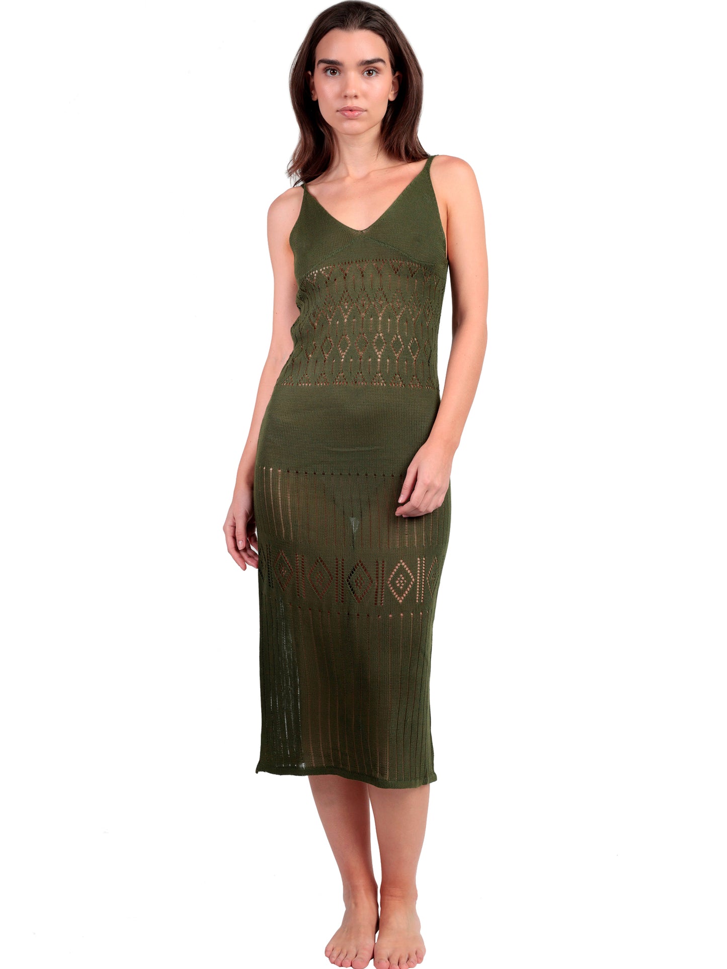 Robe longue de plage crochet Slim Admas