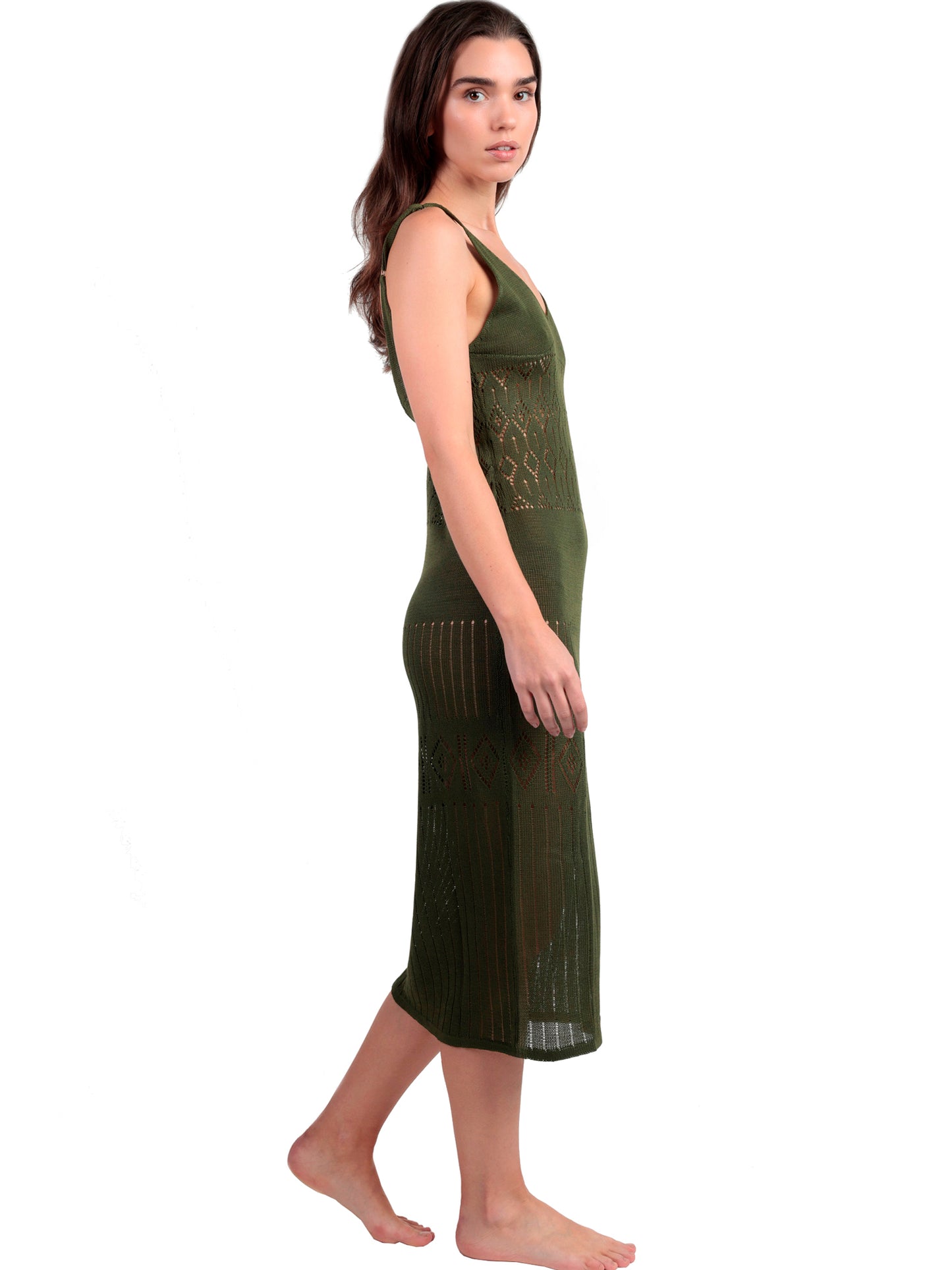 Robe longue de plage crochet Slim Admas