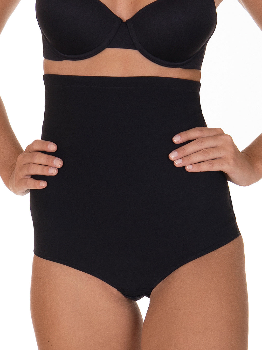 Panty bodyliner Bella noir Lisca