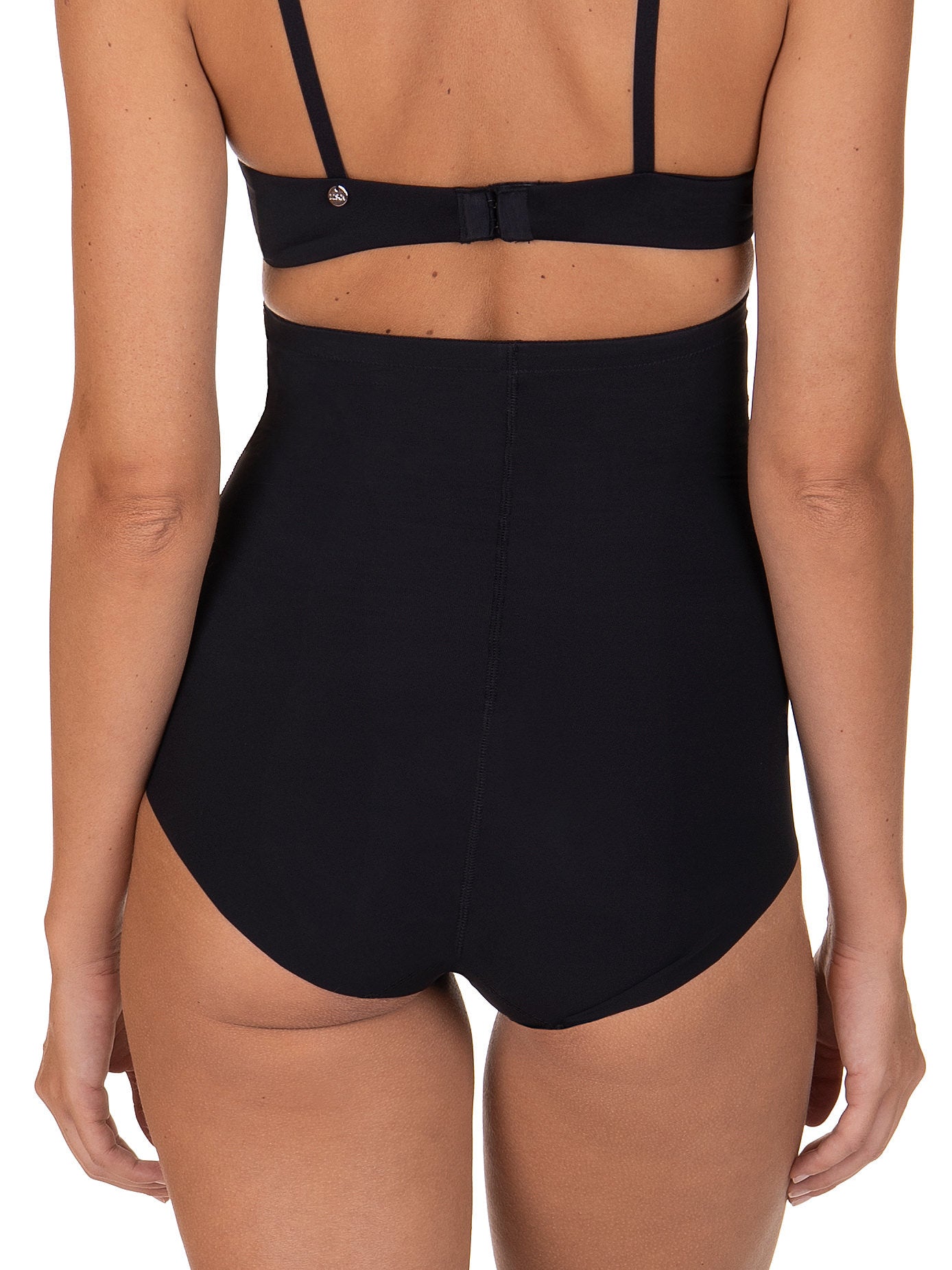 Panty bodyliner Bella noir Lisca
