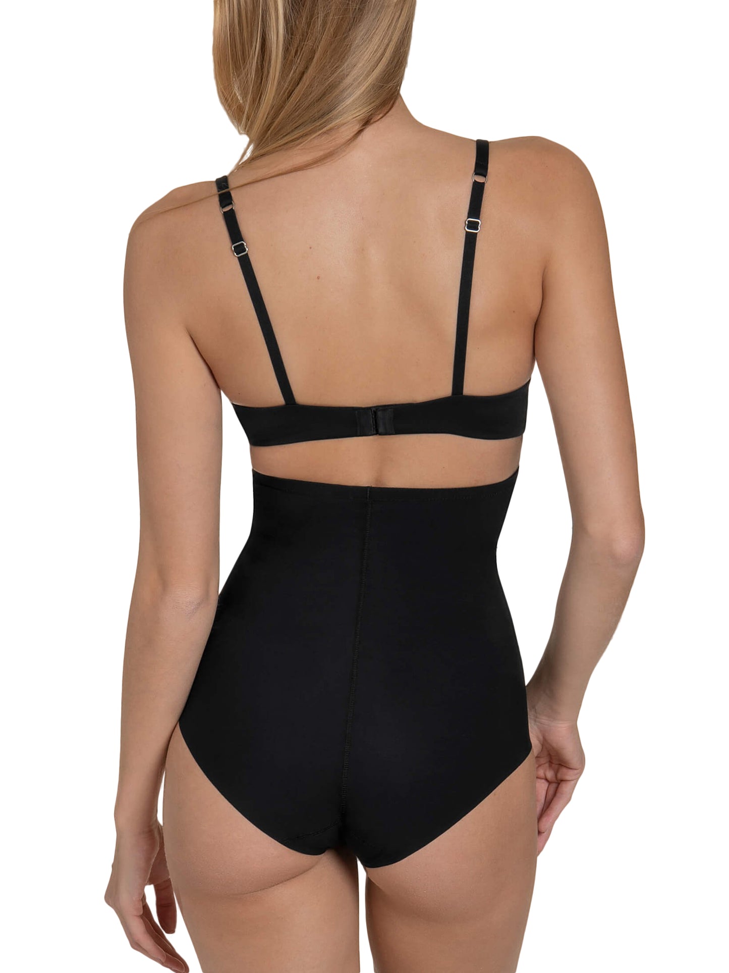 Panty bodyliner Bella noir Lisca