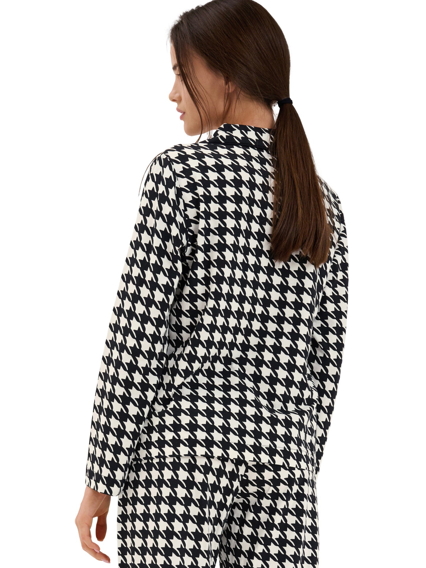 Haut pyjama chemise manches longues Mia Lisca