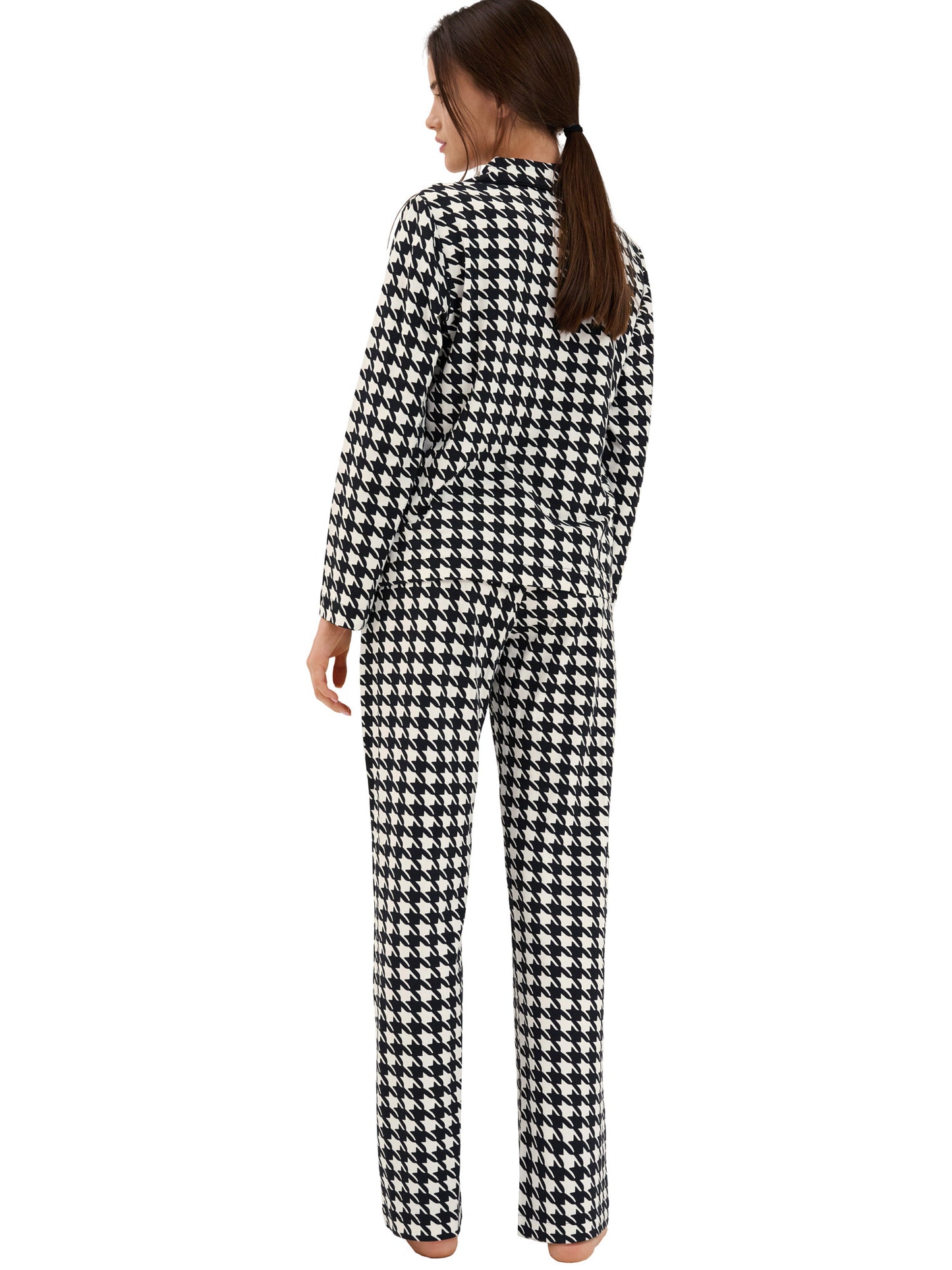 Haut pyjama chemise manches longues Mia Lisca