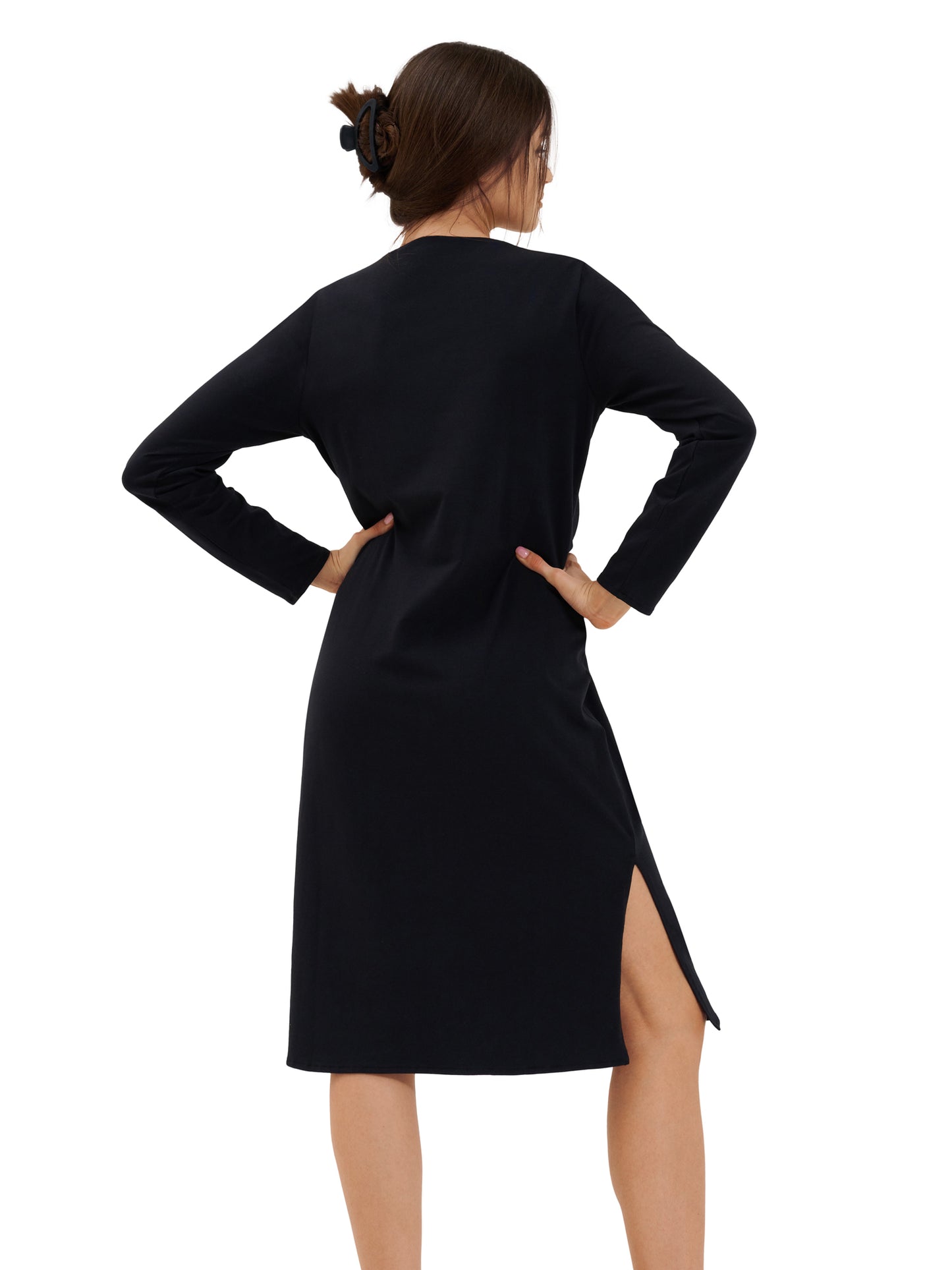 Chemise de nuit manches longues Mia Lisca