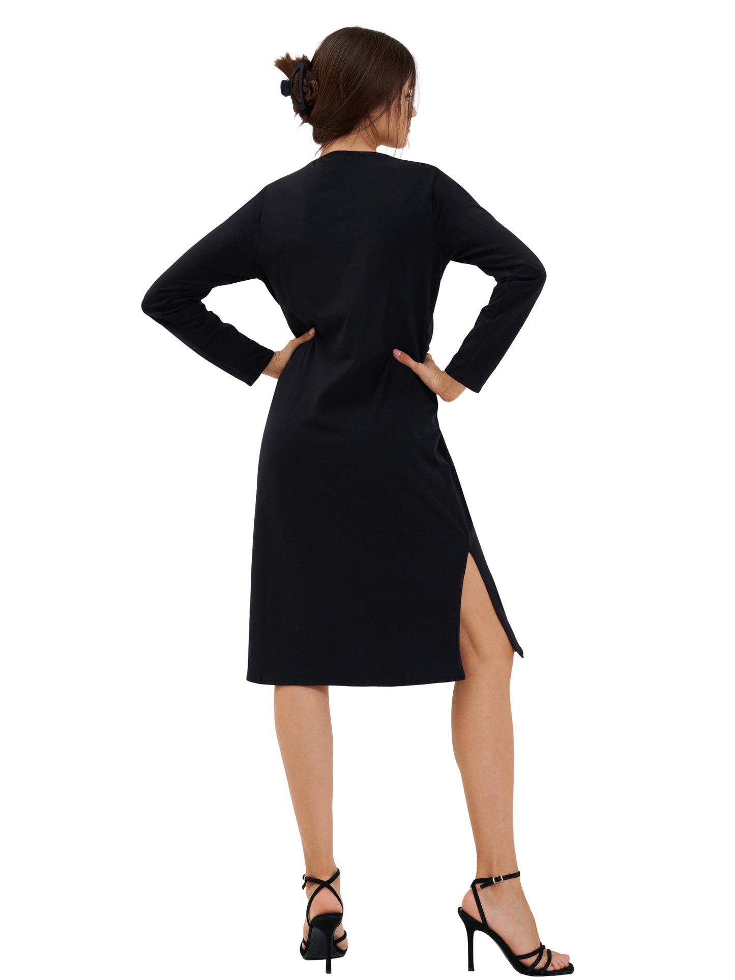 Chemise de nuit manches longues Mia Lisca