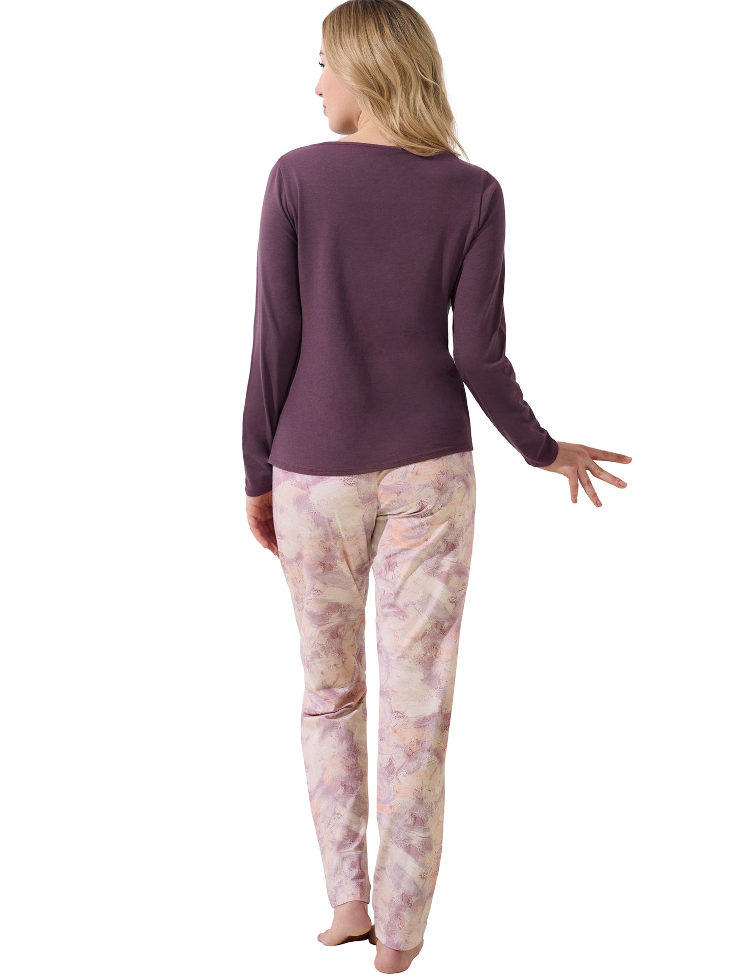 Pyjama pantalon top manches longues Olena Lisca