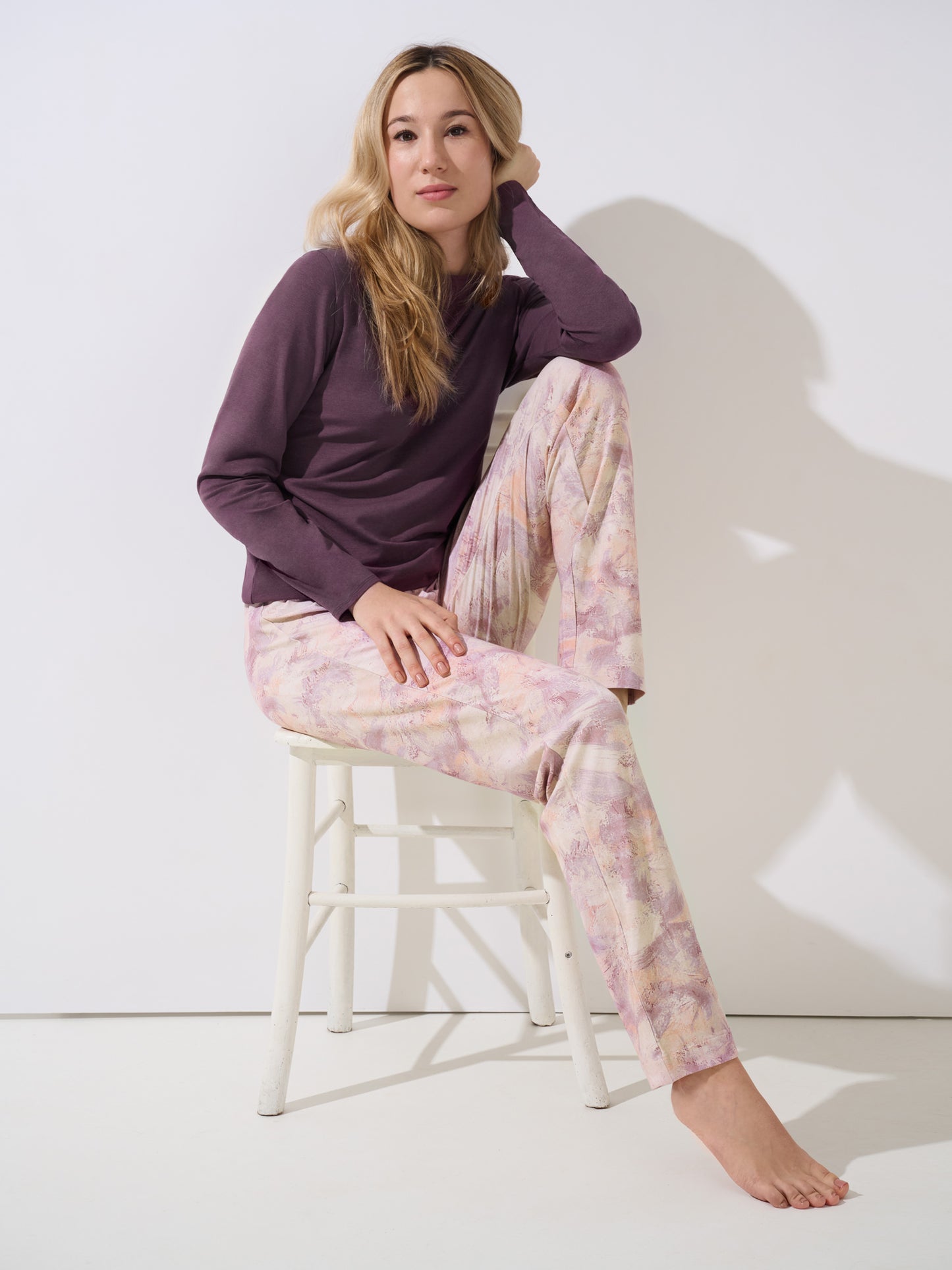 Pyjama pantalon top manches longues Olena Lisca