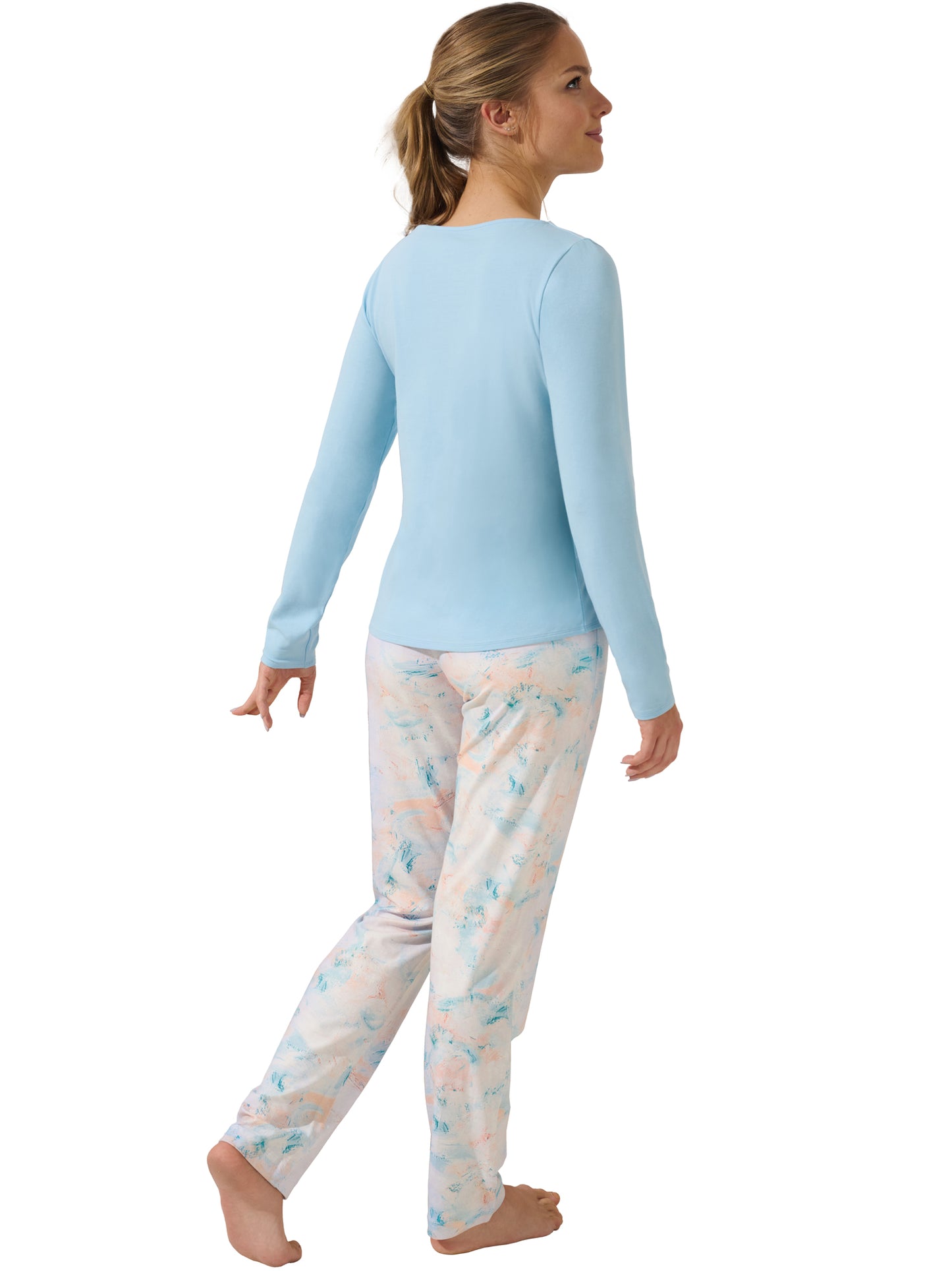 Pyjama pantalon top manches longues Olena Lisca