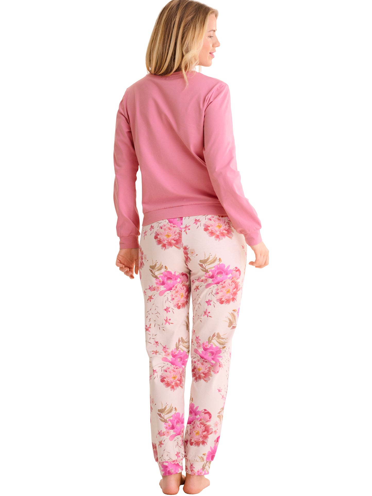 Pyjama pantalon top manches longues ROBIN Lisca