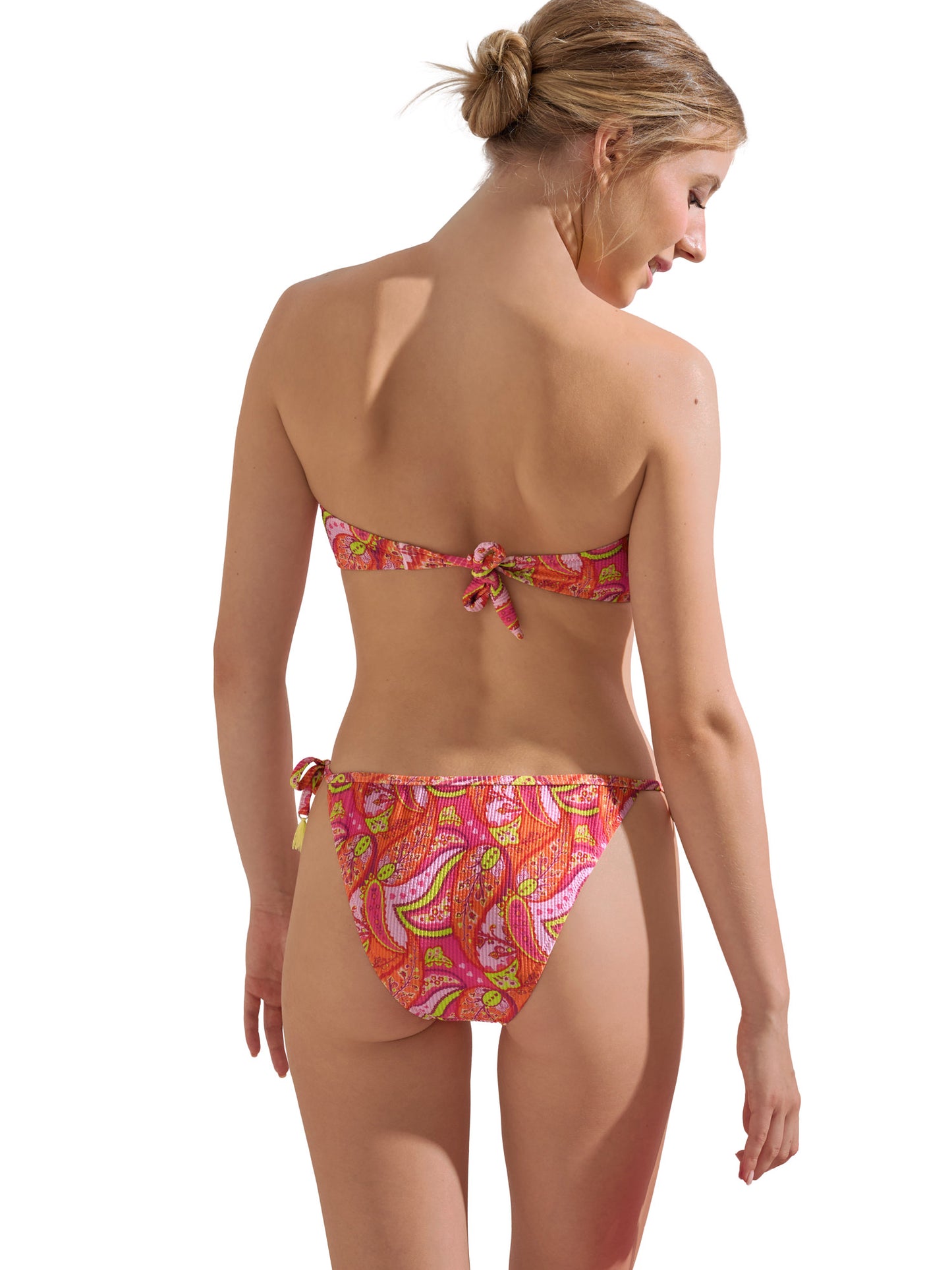 Haut maillot de bain bandeau préformé sans armatures Kavala Lisca Cheek