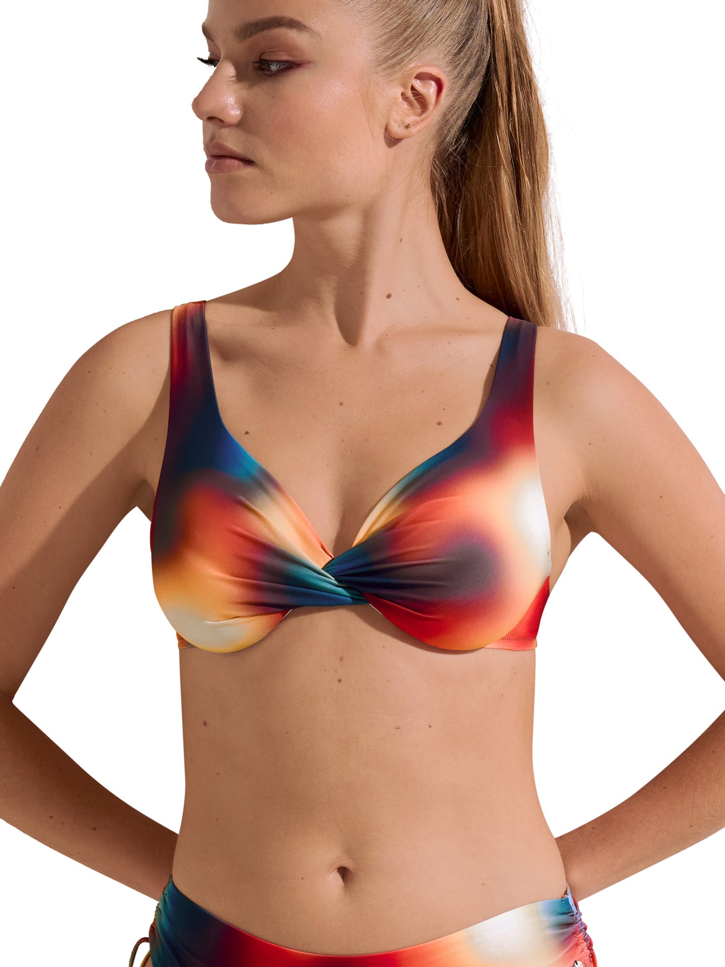 Haut maillot de bain armaturé Olympia Lisca