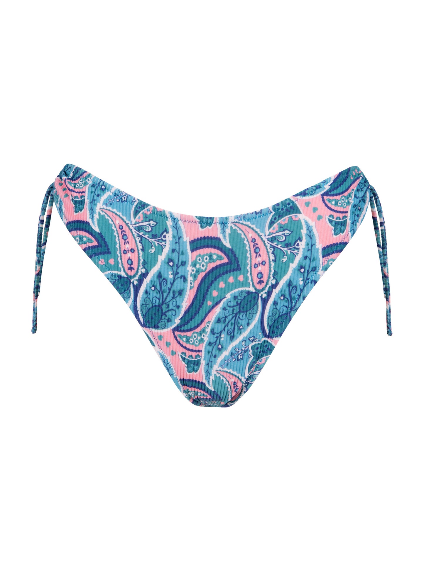Bas maillot brésilien de bain échancré taille basse Kavala Lisca Cheek