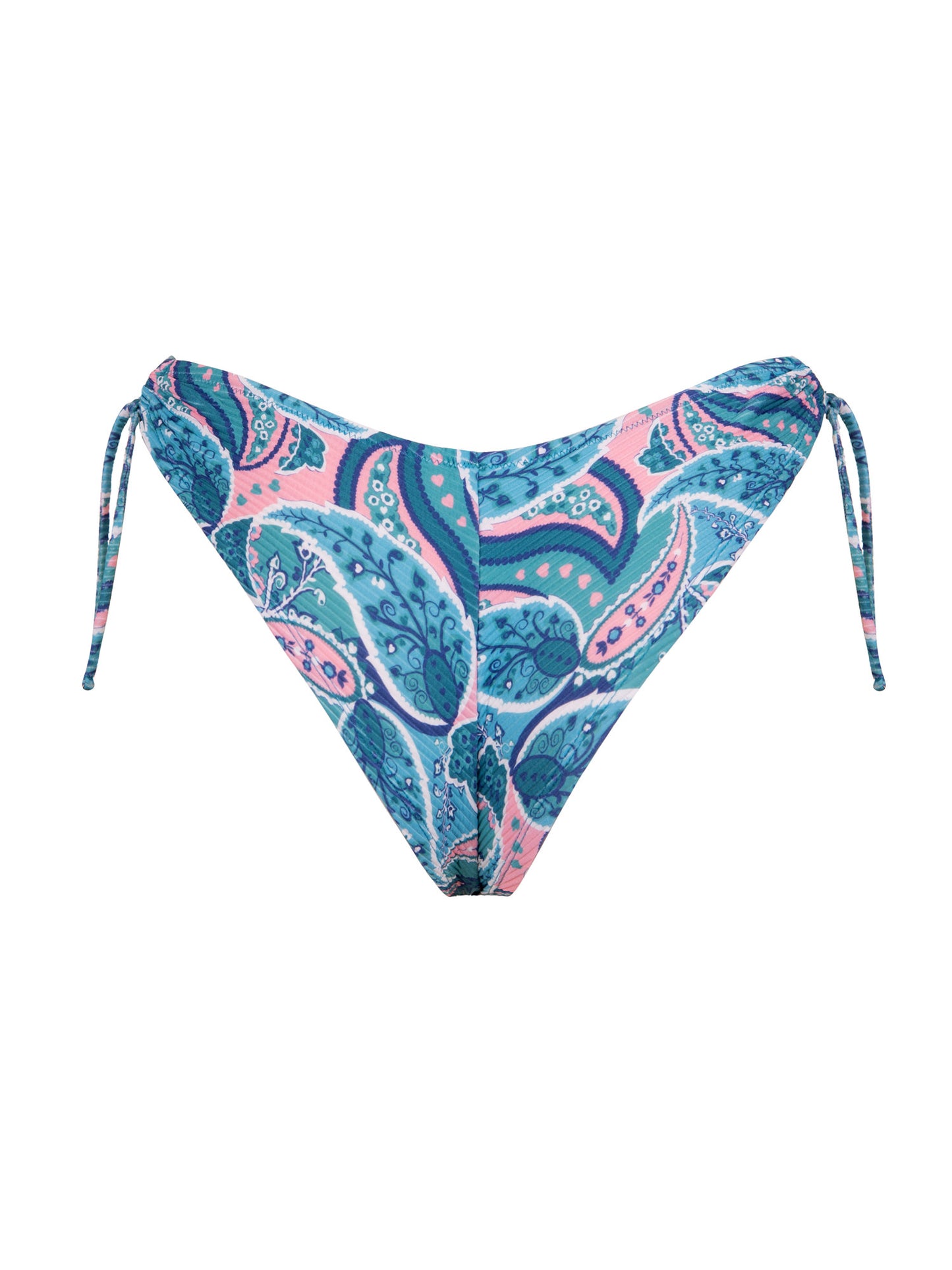 Bas maillot brésilien de bain échancré taille basse Kavala Lisca Cheek