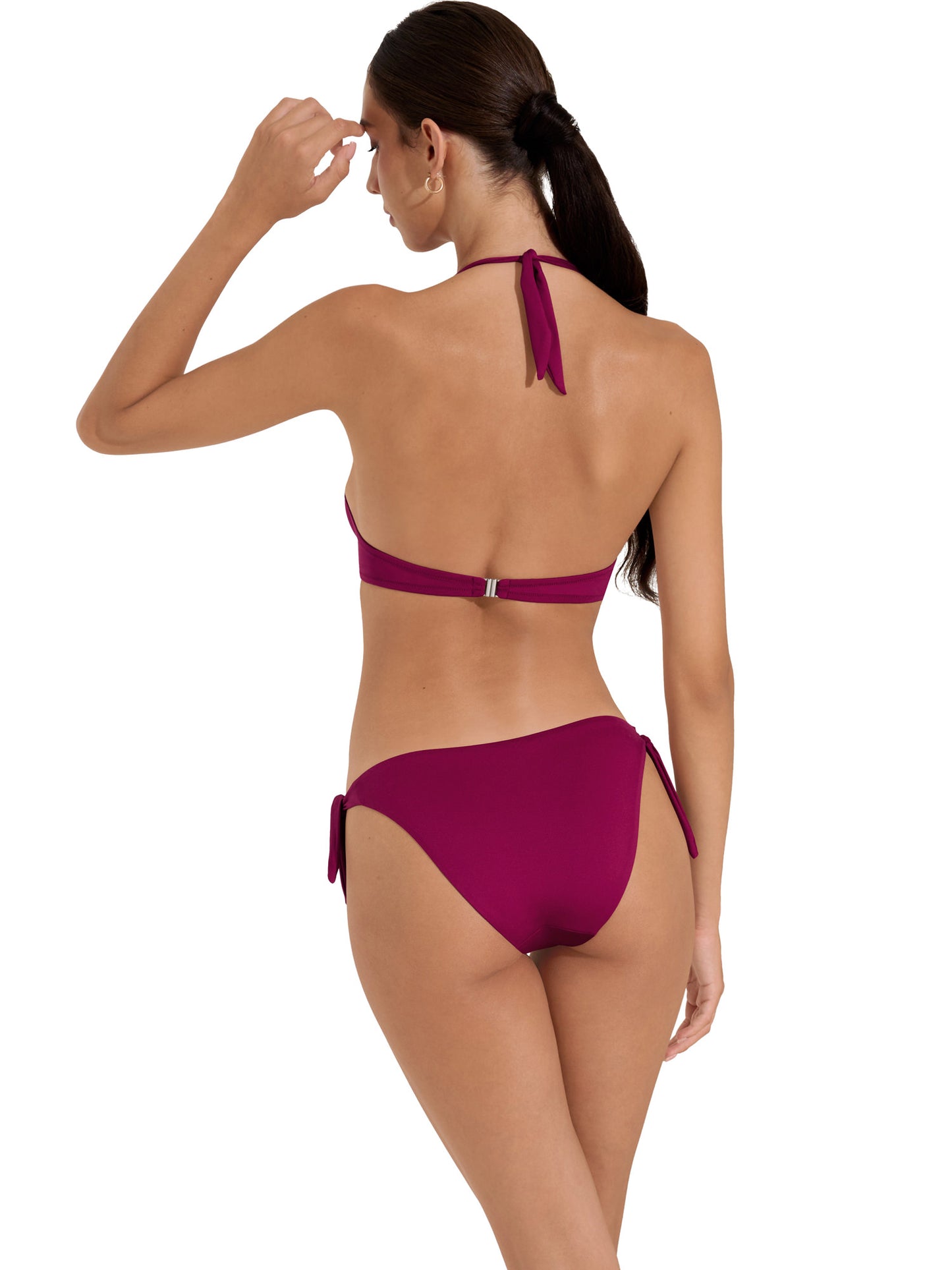 Bas maillot slip de bain à nouettes Palma Lisca