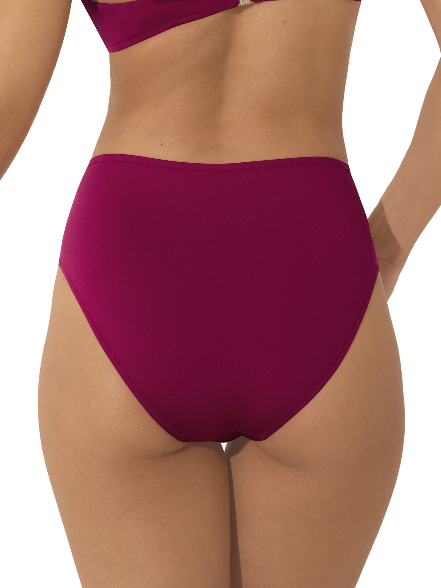 Bas maillot slip de bain échancré taille haute Palma Lisca