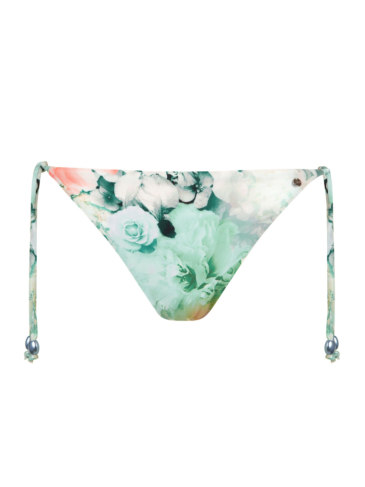 Bas maillot slip de bain taille basse à nouettes Japan Lisca
