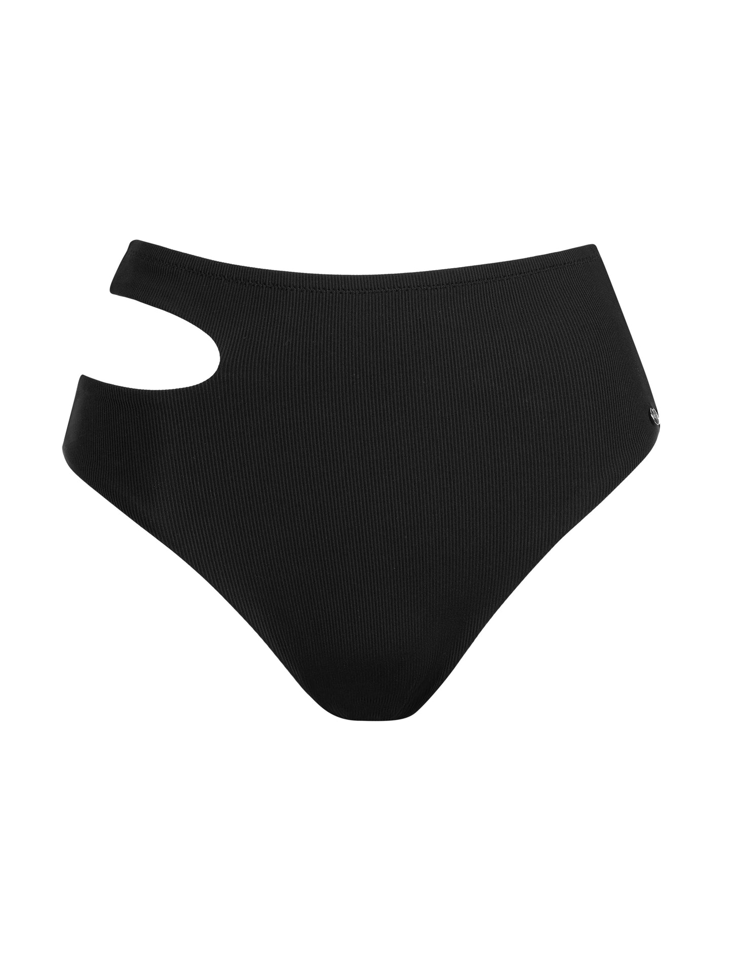 Bas maillot slip de bain asymétrique échancré taille haute Normandie Lisca