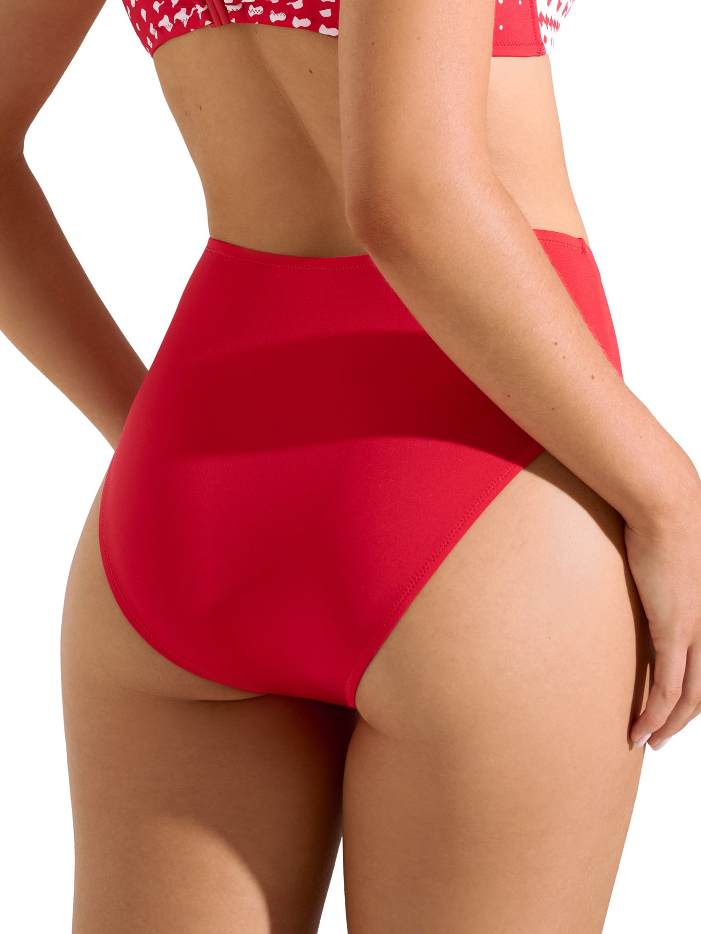 Bas maillot slip de bain échancré taille haute Quito Lisca