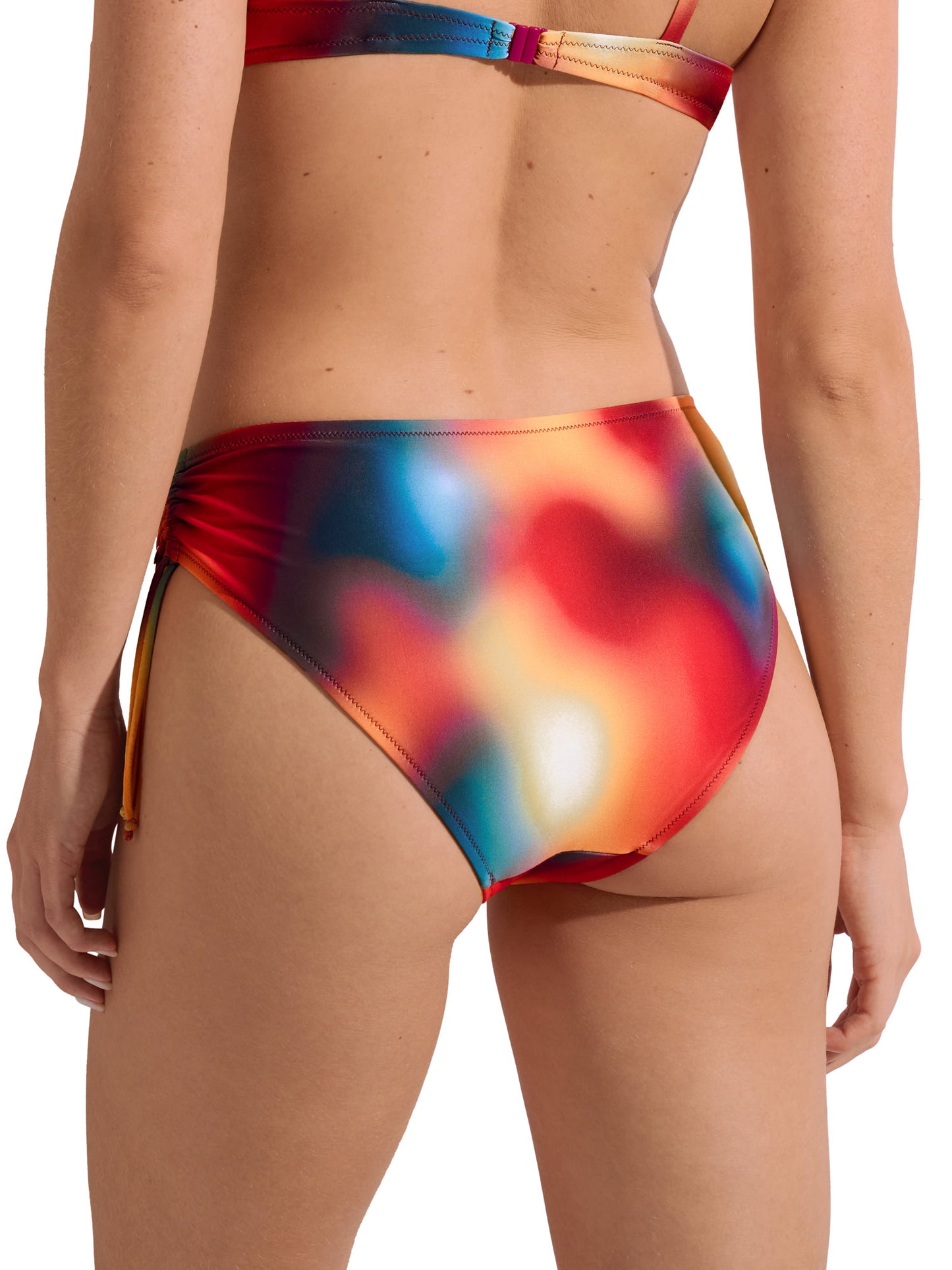 Bas maillot slip de bain taille haute côtés réglables Olympia Lisca