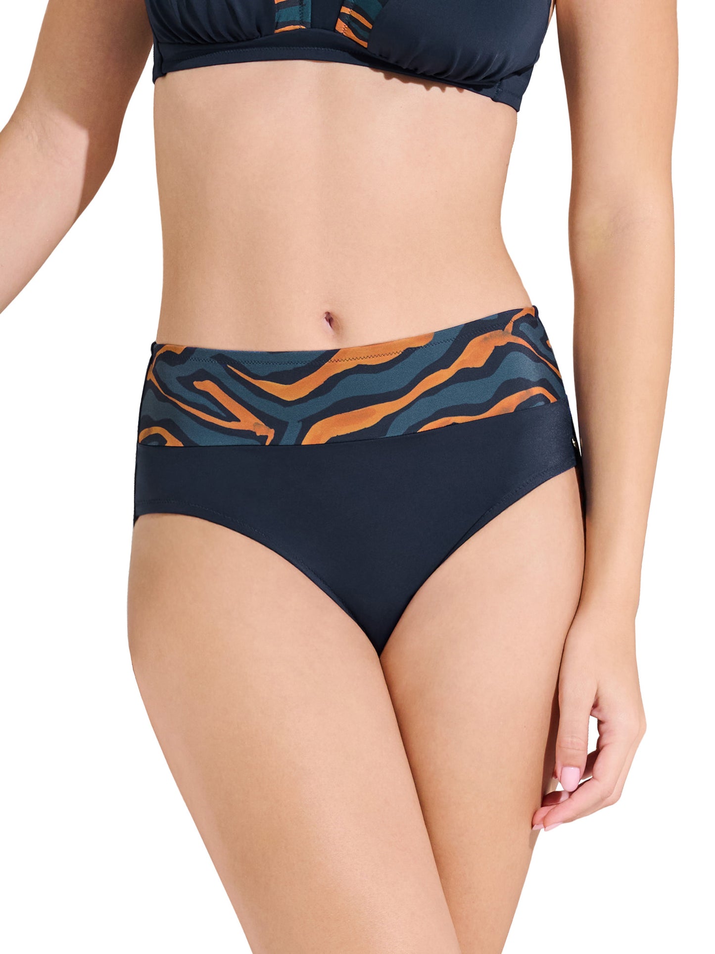 Bas maillot slip de bain gainant taille haute TANZANIA Lisca