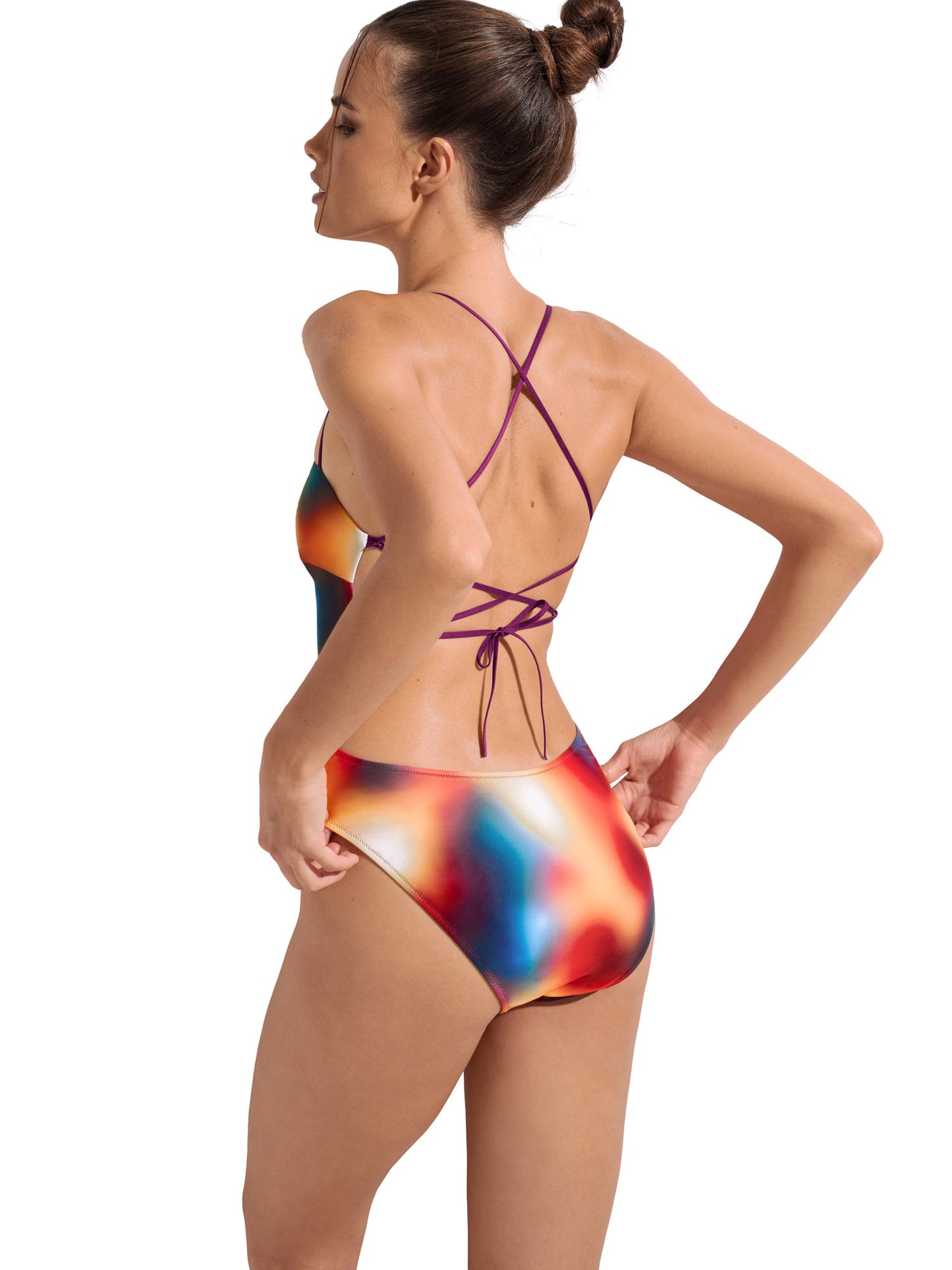 Maillot de bain une pièce sans armatures multipositions Olympia Lisca