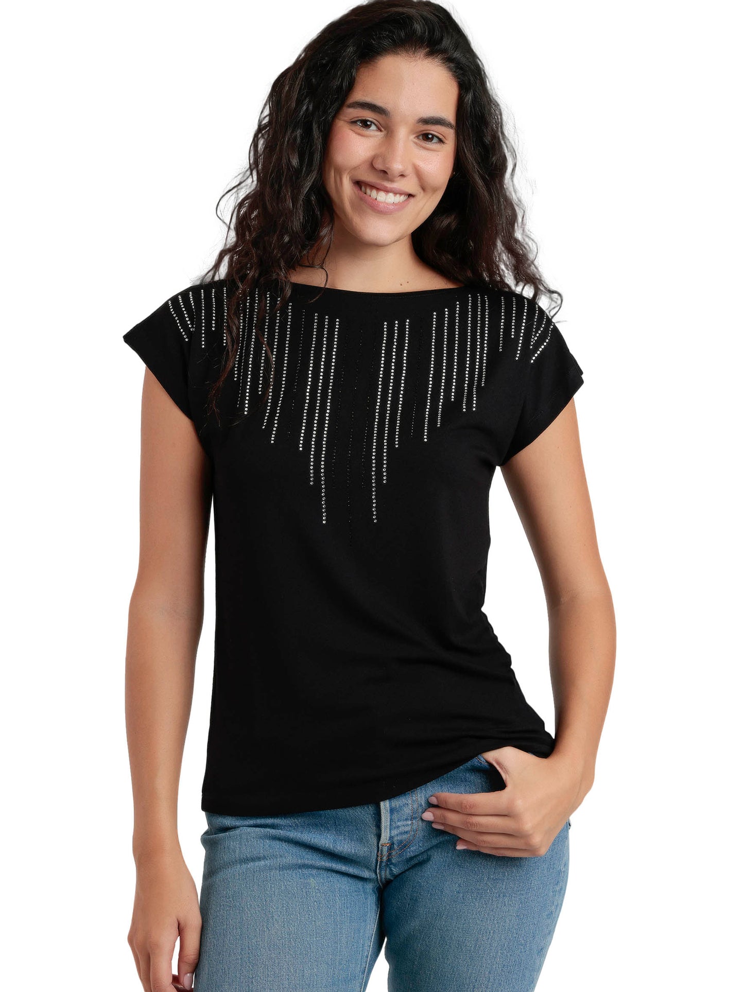 T-shirt manches courtes Front Stones Admas