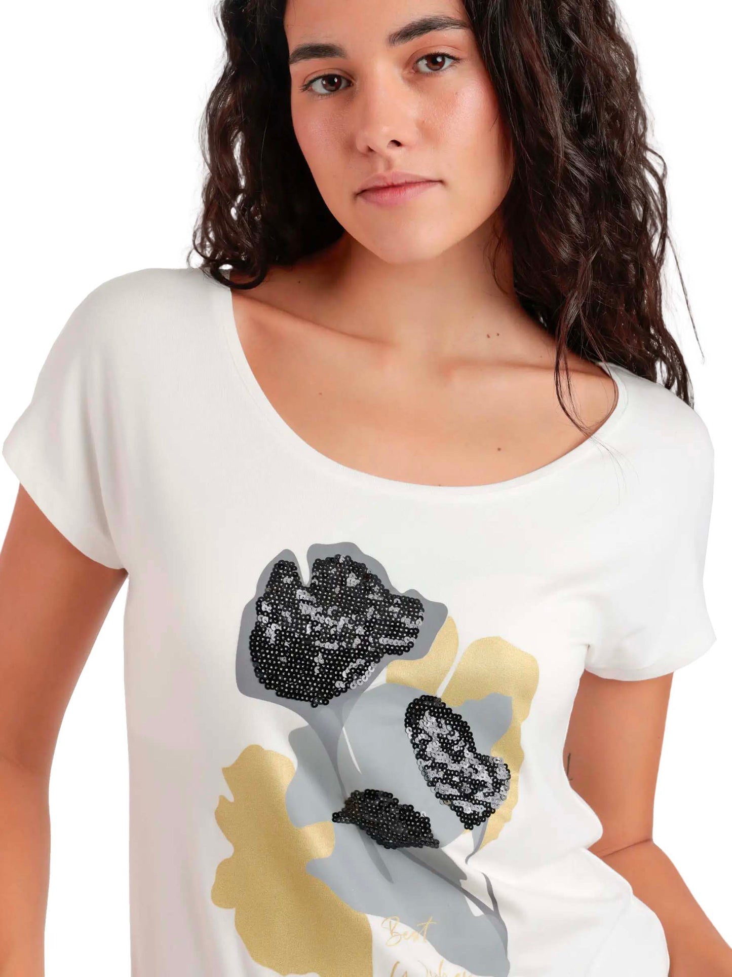 T-shirt manches courtes Best Wishes Admas