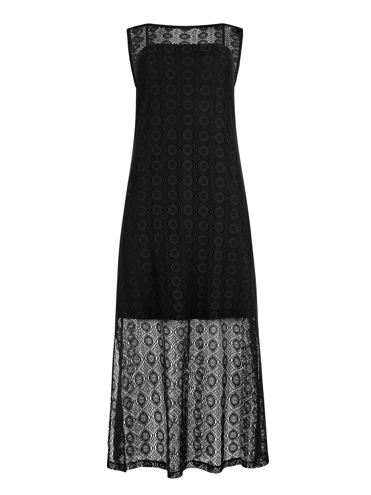 Robe longue estivale sans manches Rimini Lisca