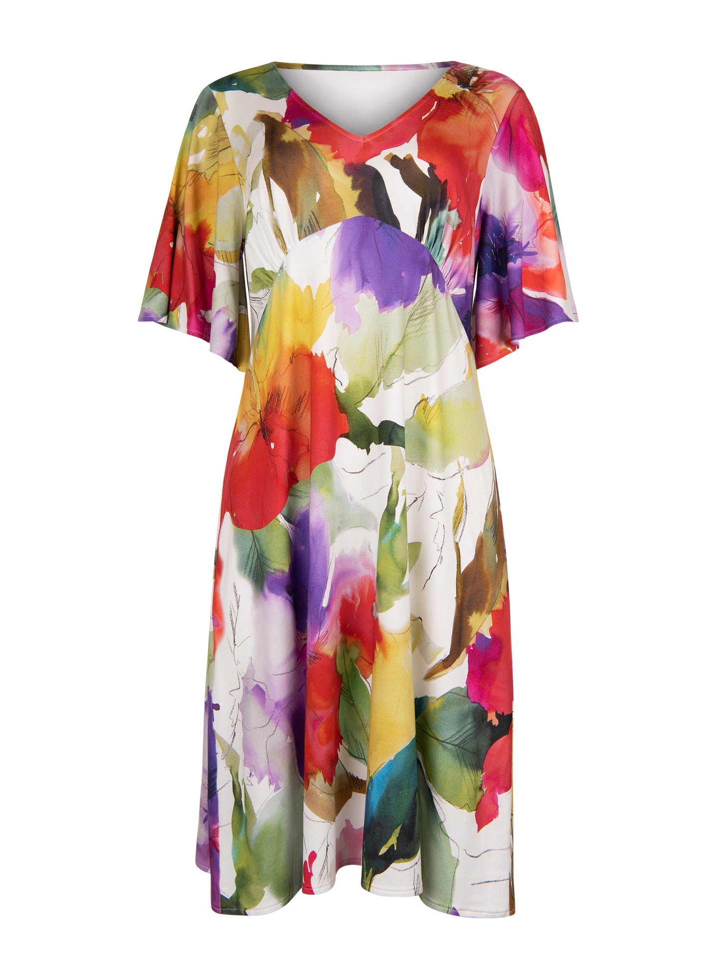 Robe estivale manches courtes ROMA Lisca