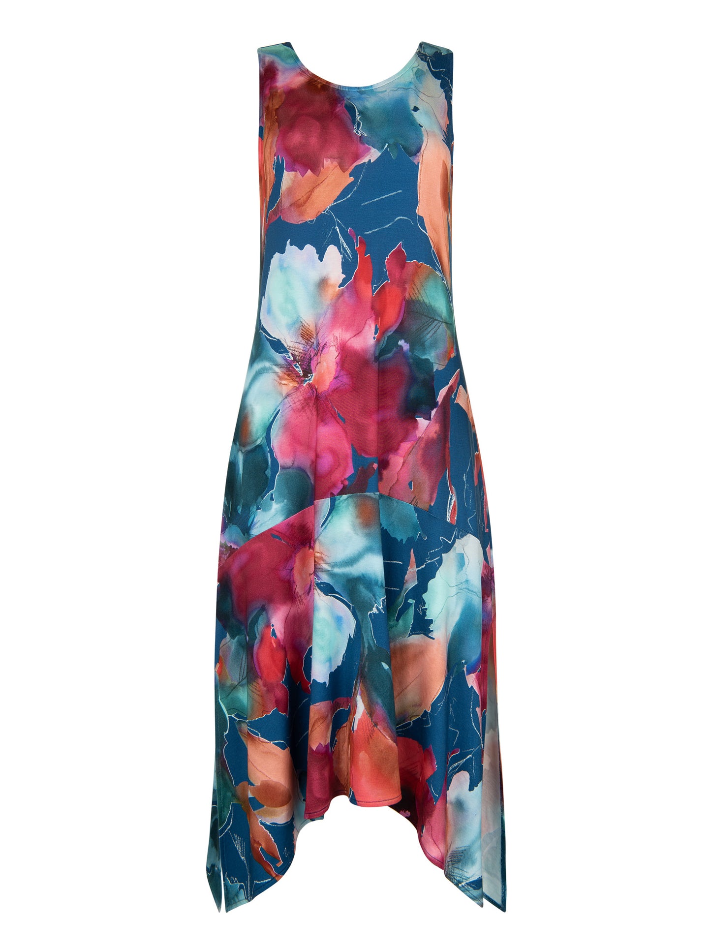 Robe estivale mi-longue sans manches ROMA Lisca