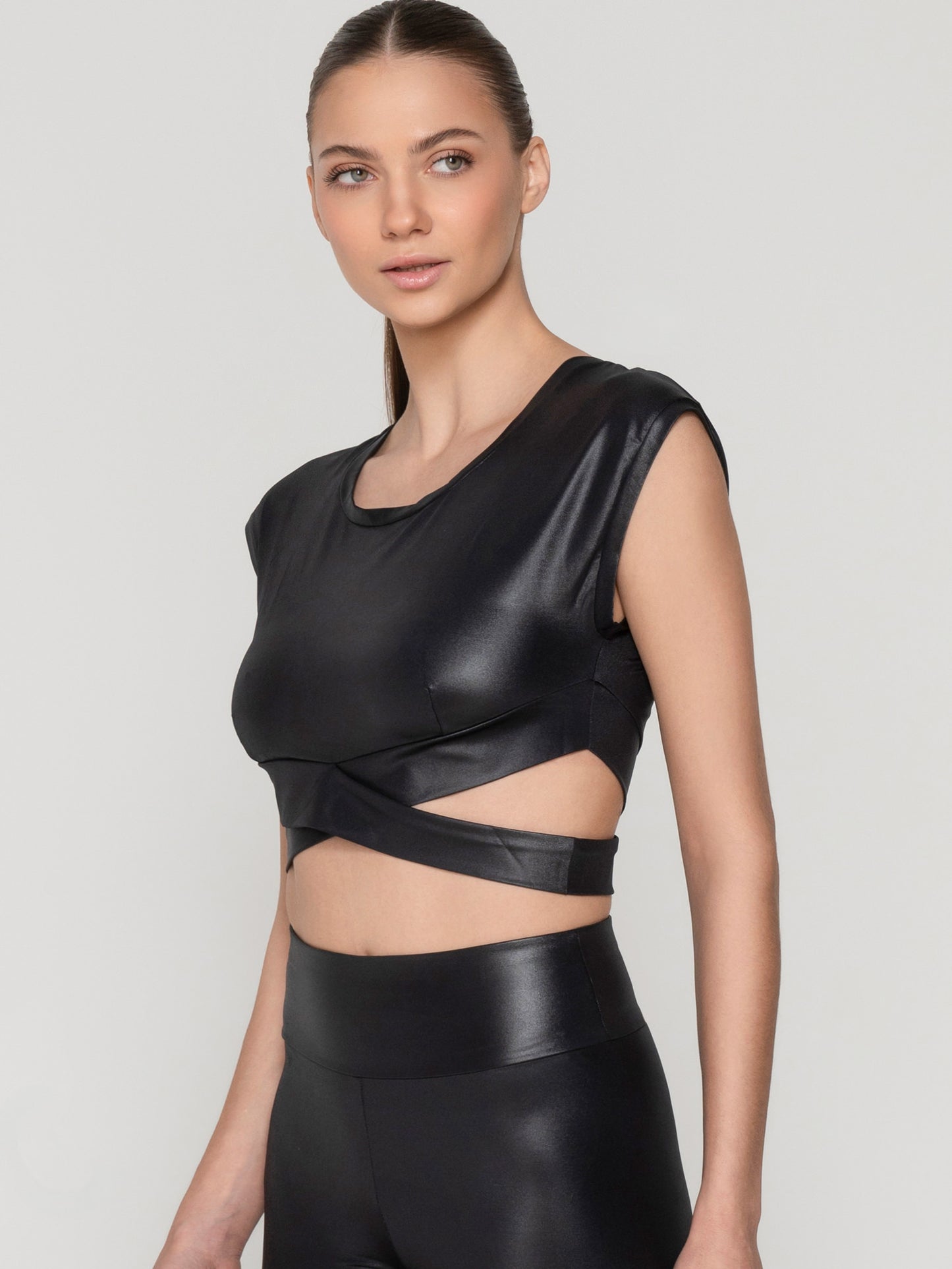 T-shirt de sport manches courtes FLEXFIT Luna Splendida