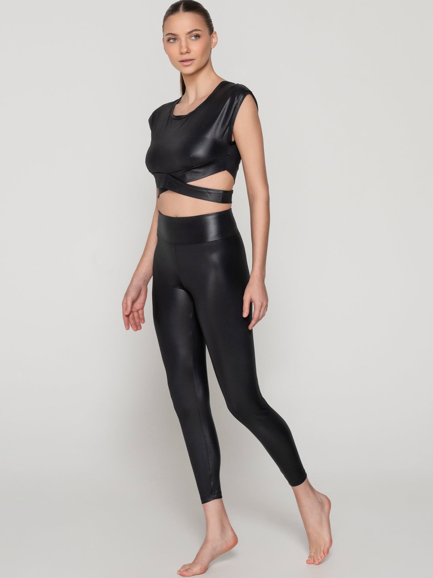 T-shirt de sport manches courtes FLEXFIT Luna Splendida