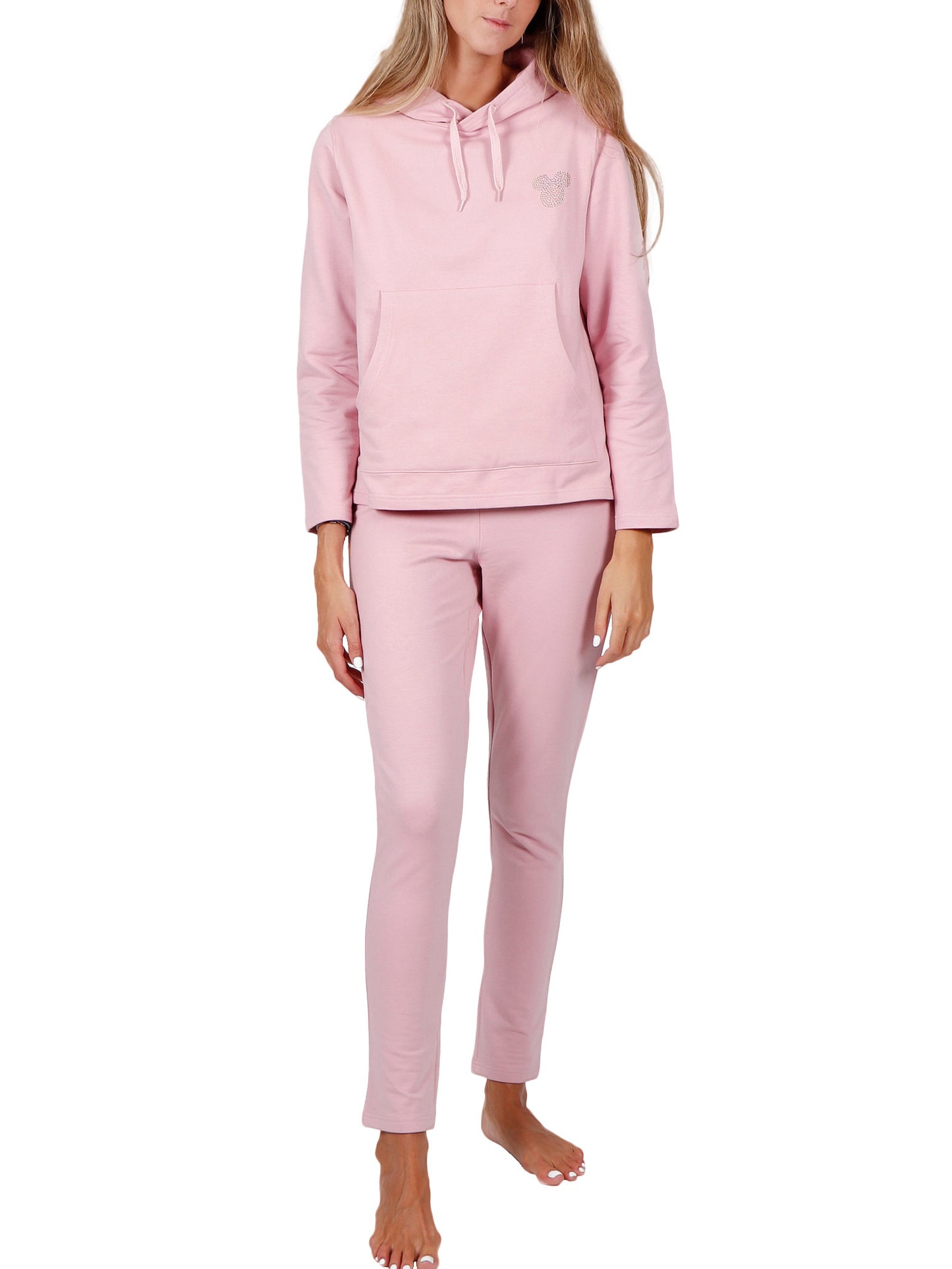 Pyjama tenue d'intérieur legging sweat capuche Minnie Soft Disney Admas