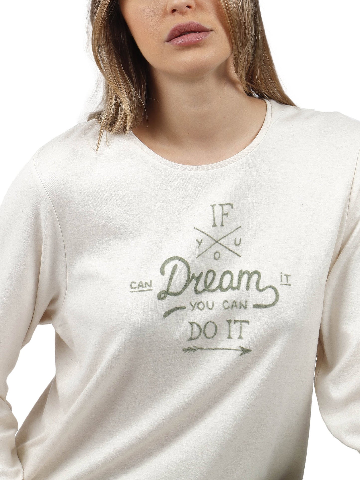 Pyjama tenue d'intérieur pantalon top manches longues If You Dream Admas