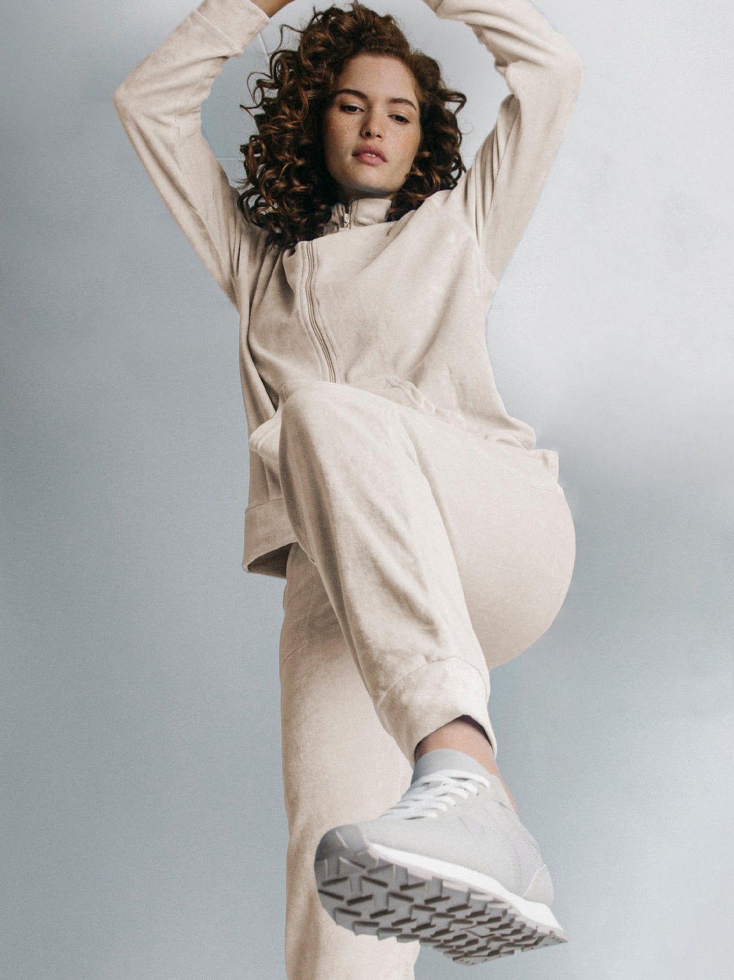 Pyjama tenue d'intérieur pantalon veste zippée Soft Home Admas