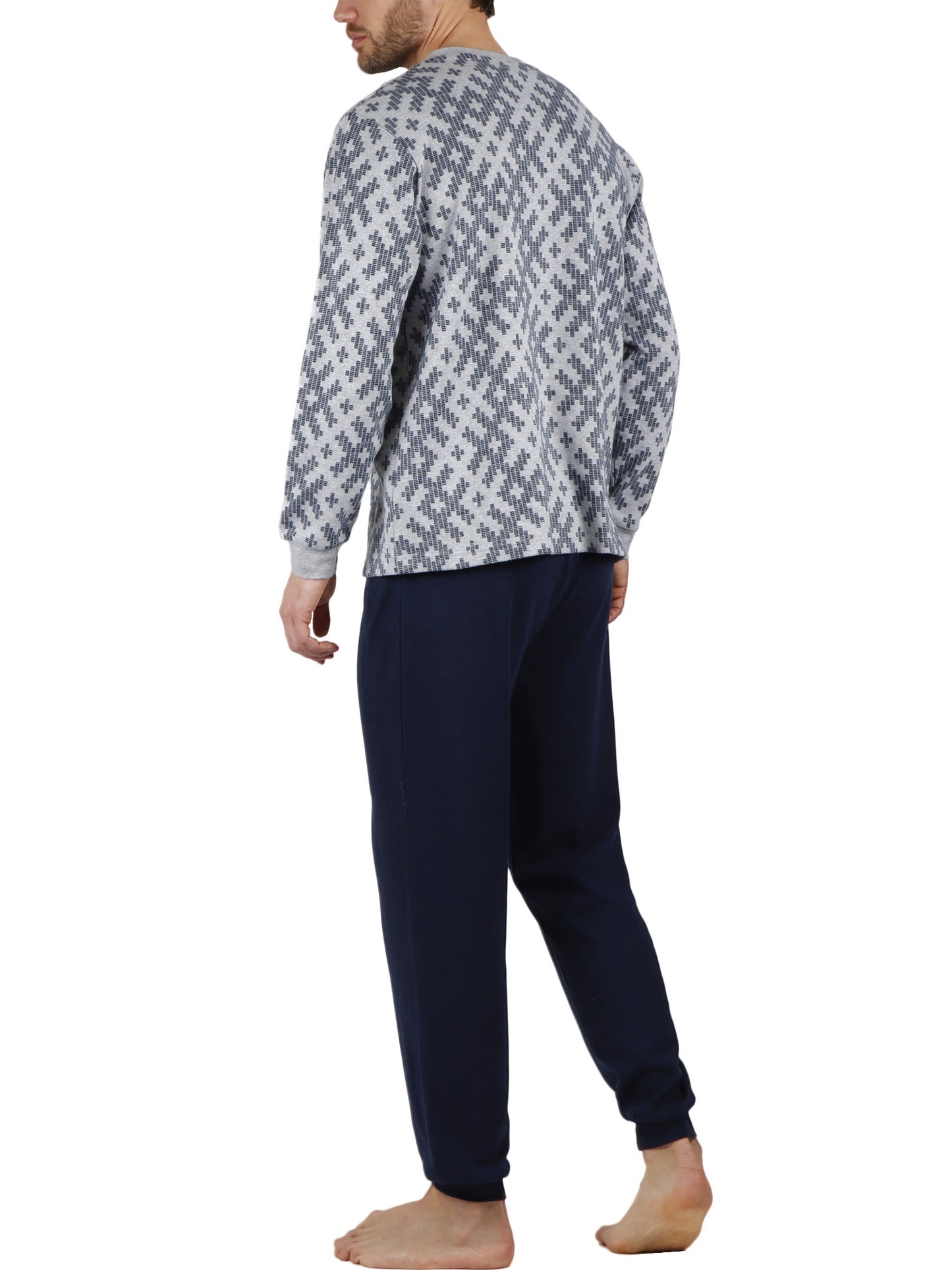 Pyjama tenue d'intérieur pantalon et haut Jacquard Racing Antonio Miro Admas