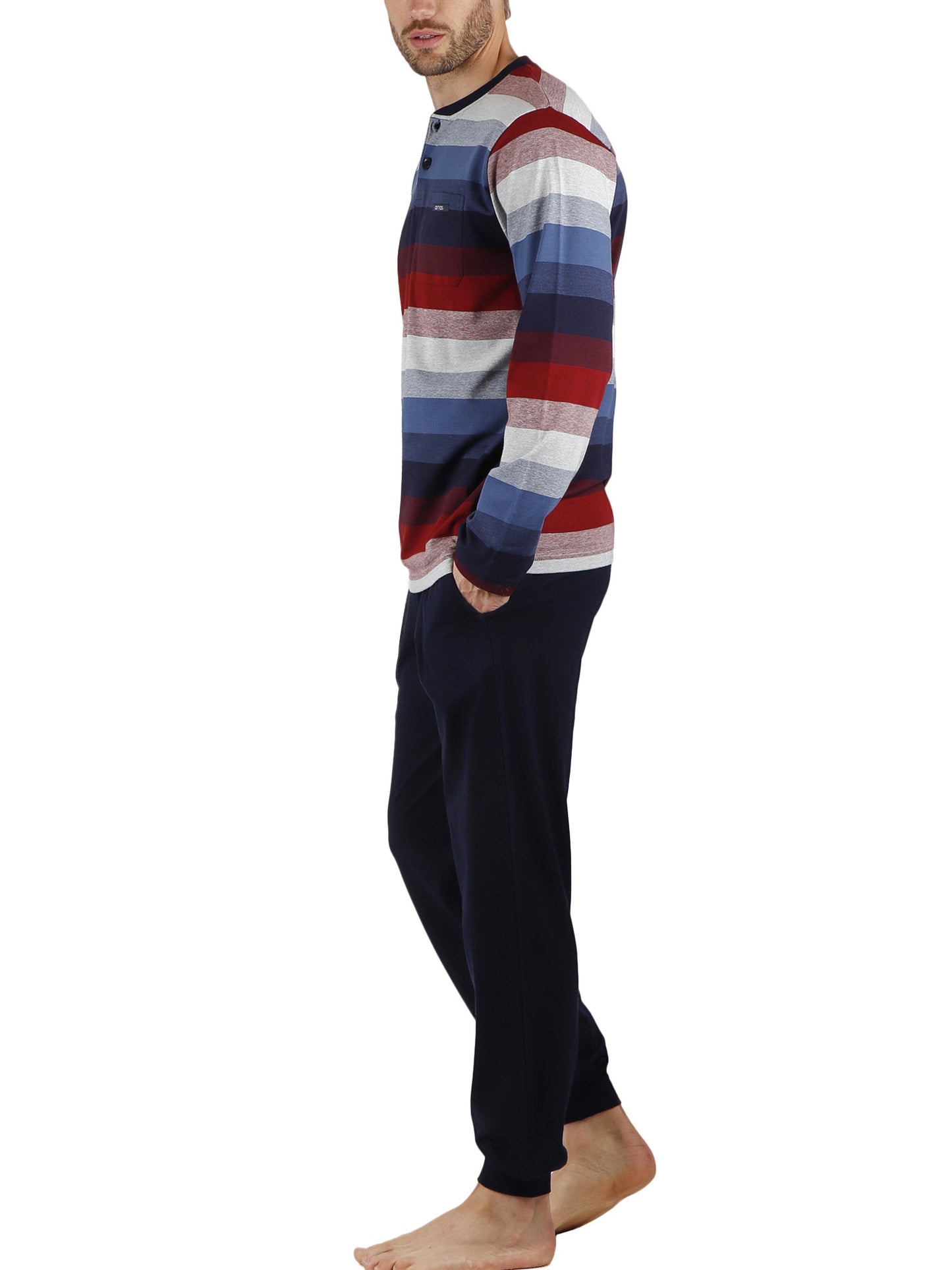 Pyjama tenue d'intérieur pantalon et haut Rayas Sleeper Admas
