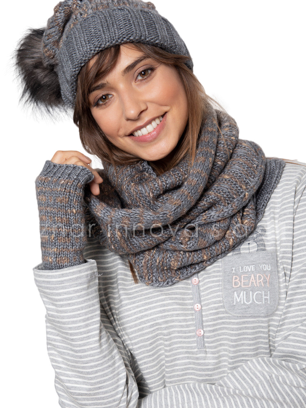 Bonnet à houppe Admas