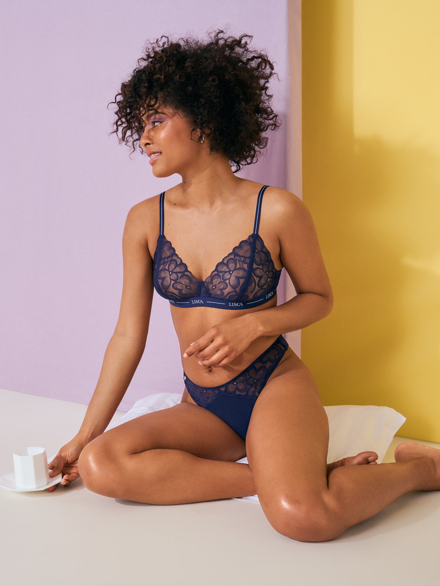 Soutien-gorge bralette triangle sans armatures Sunflower Lisca Cheek