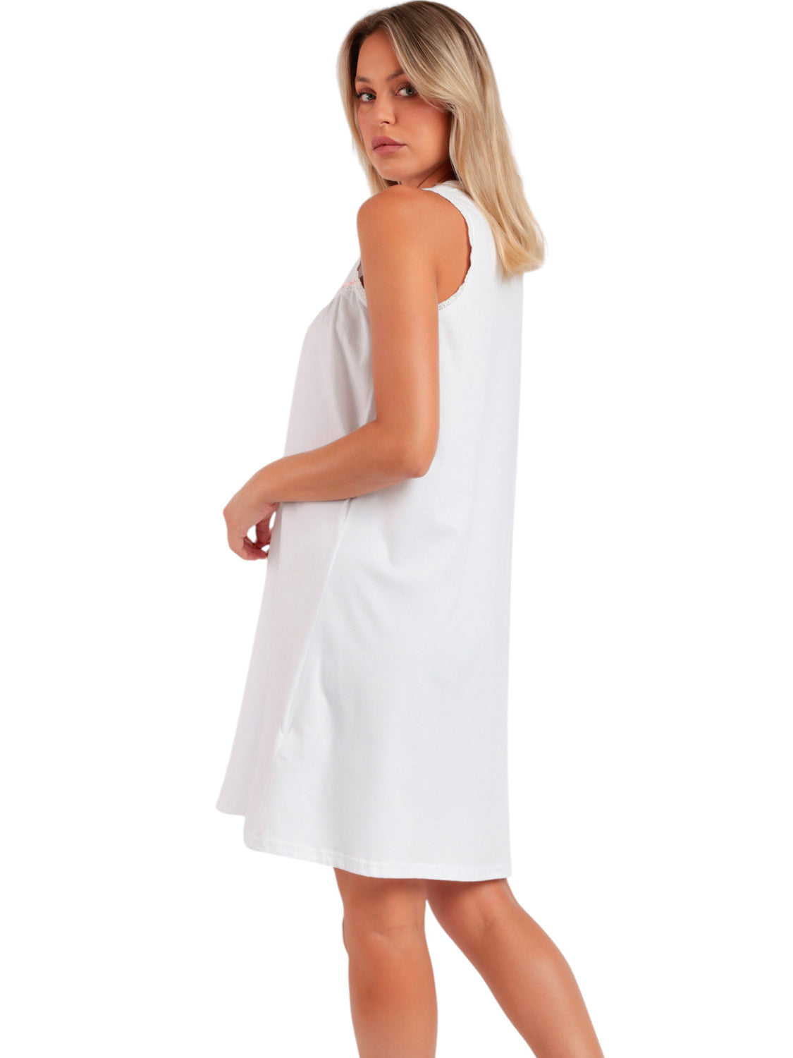 Chemise de nuit Embroidery Colors Admas