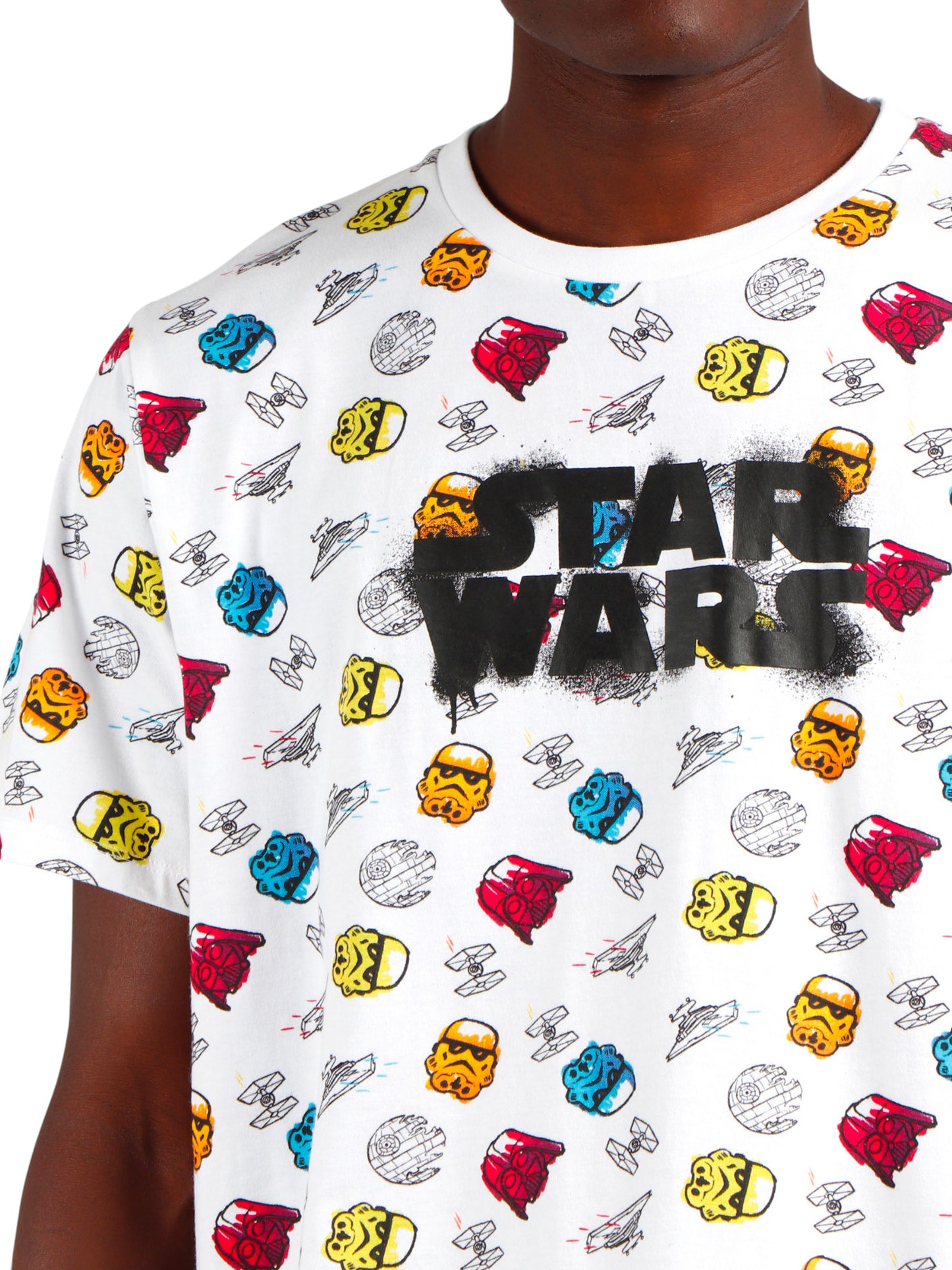 Pyjama short t-shirt Neon Graffiti Star Wars Admas