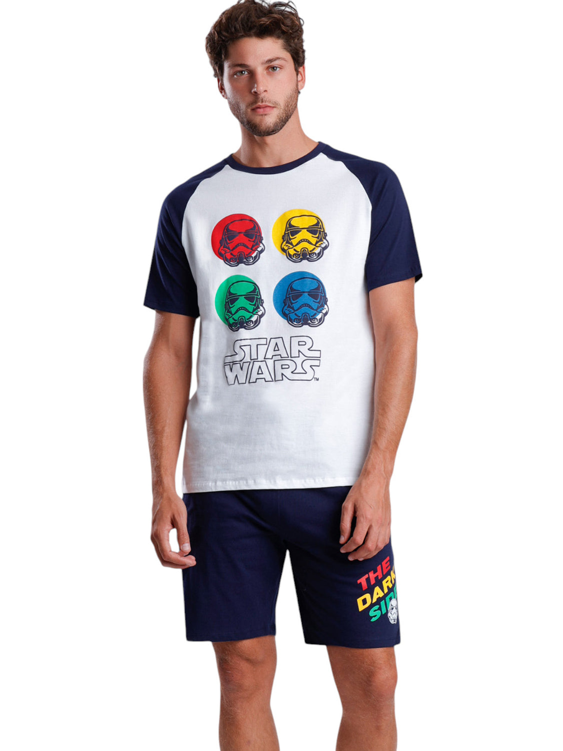 Pyjama short t-shirt The Dark Side Star Wars Admas
