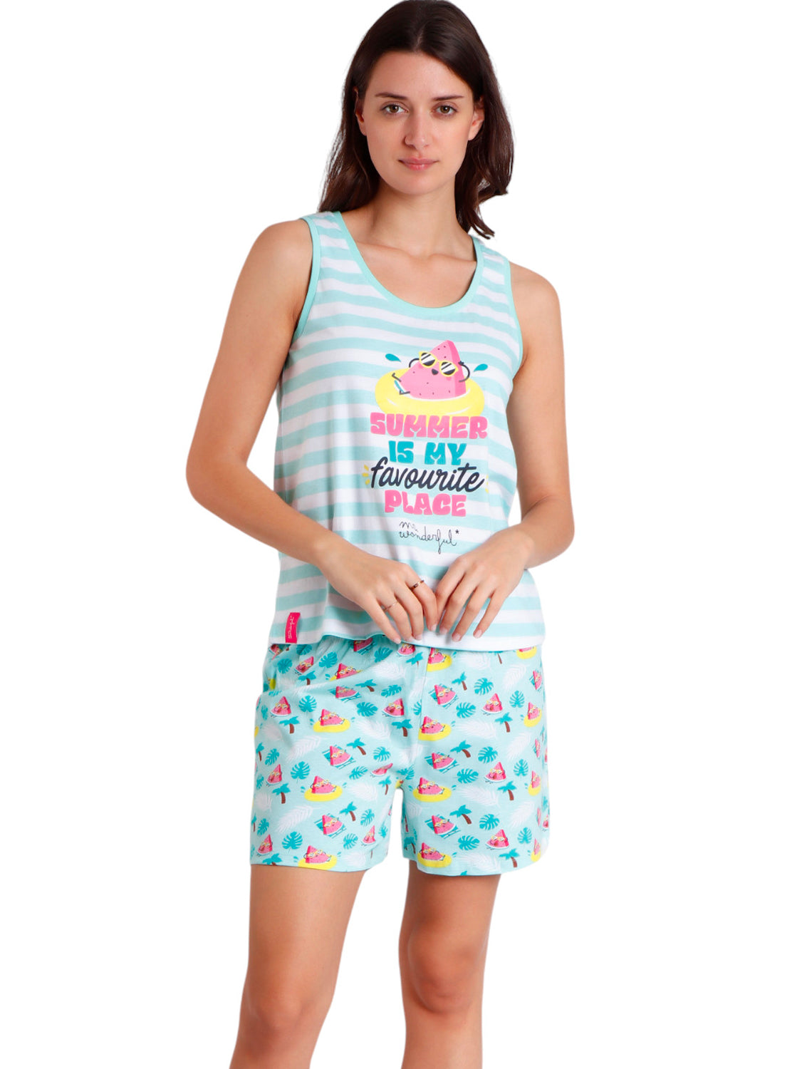 Pyjama short débardeur Sandia Mr Wonderful Admas