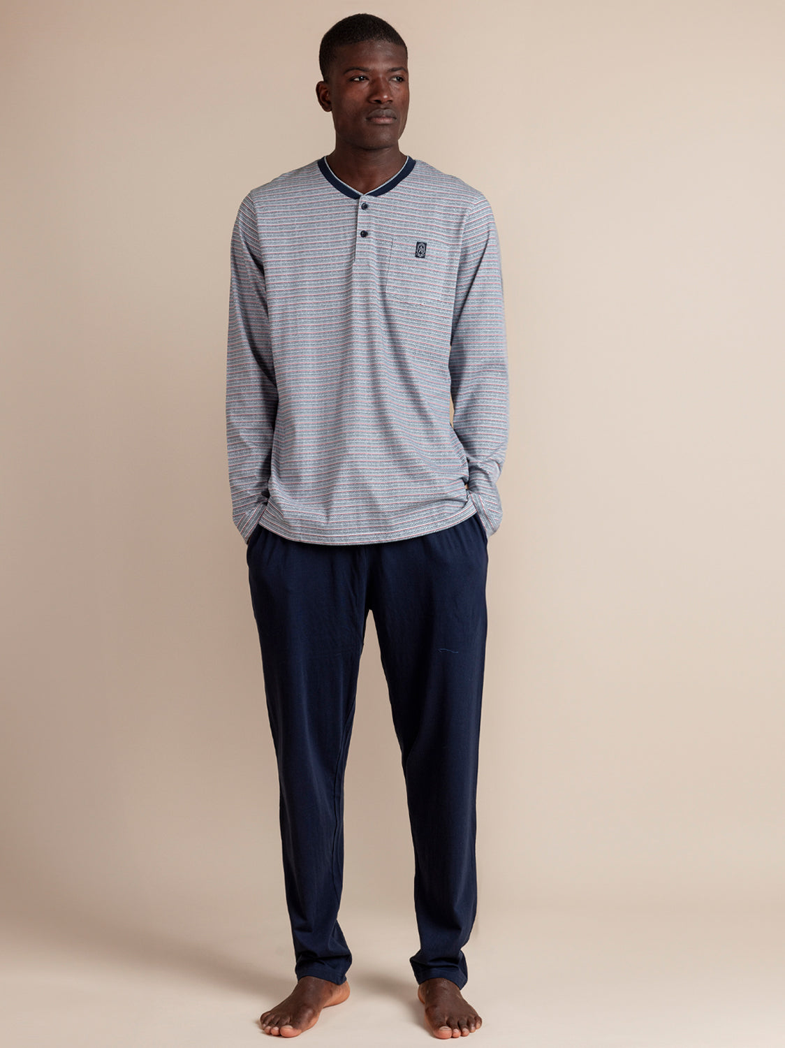 Pyjama pantalon top manches longues Espiga Admas